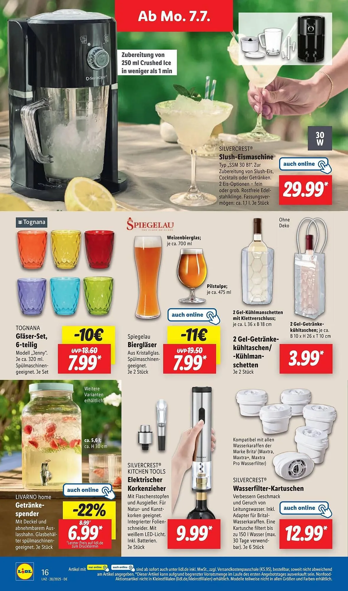 Lidl Prospekt von 7. Juli bis 12. Juli 2025 - Prospekt seite 22