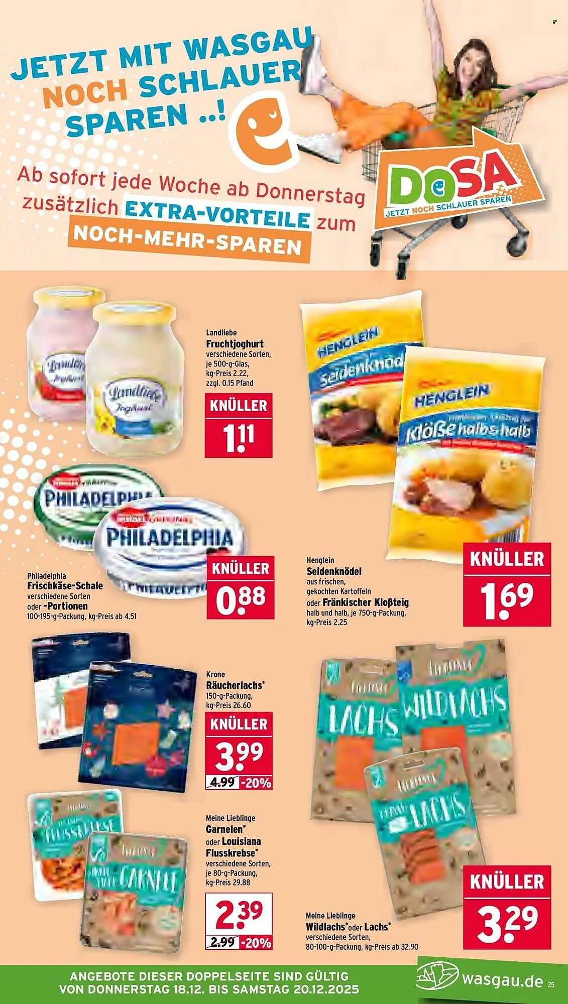 Wasgau Prospekt von 15. Dezember bis 20. Dezember 2025 - Prospekt seite 25