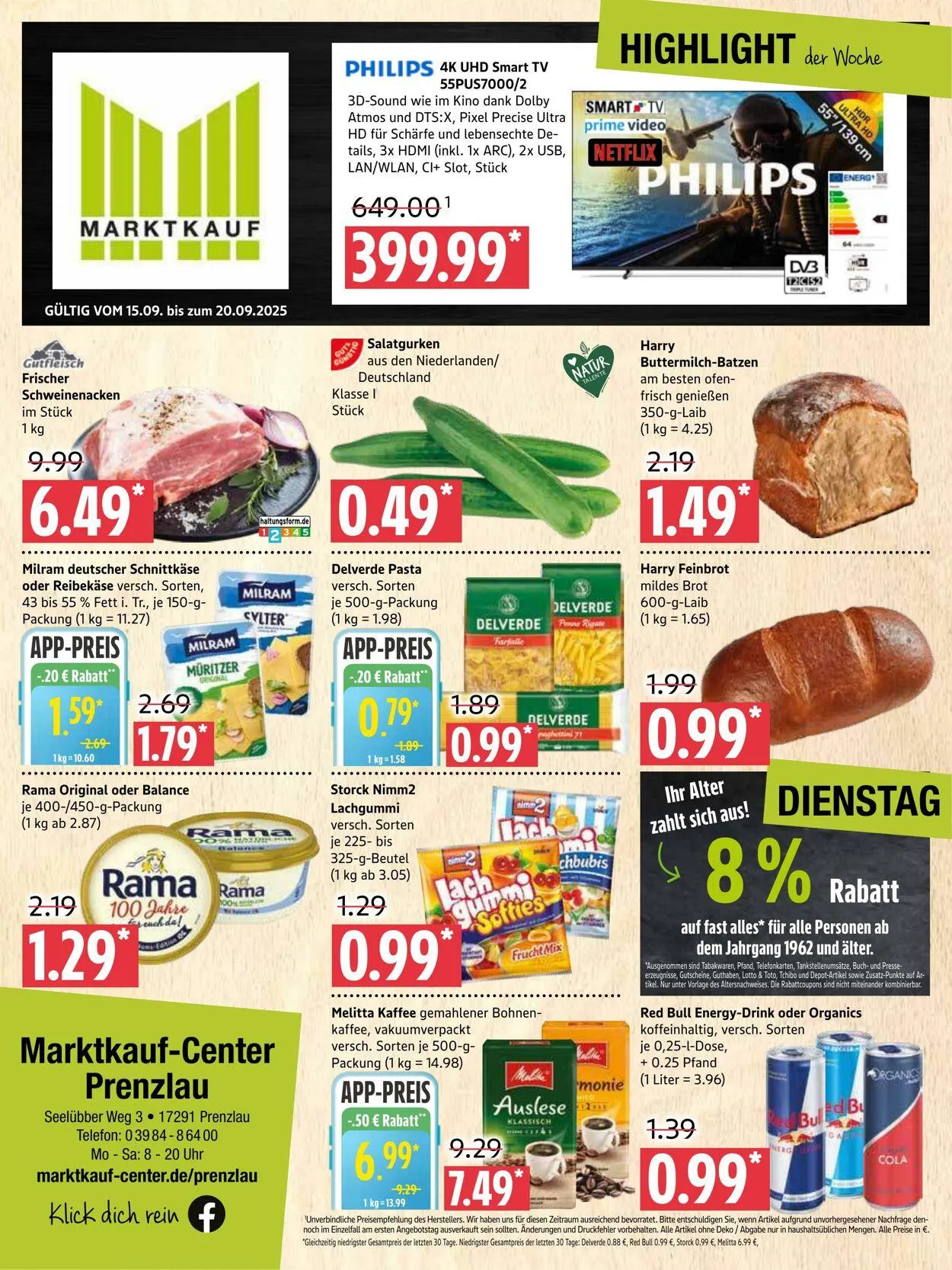 Marktkauf Aktueller Prospekt von 22. September bis 27. September 2025 - Prospekt seite 1