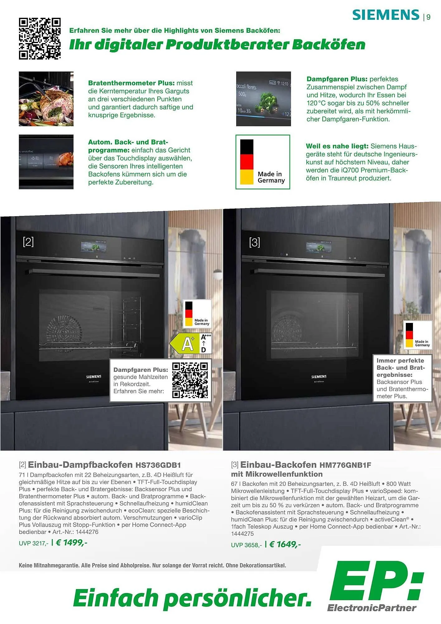 EP Magazin von 1. April bis 14. April 2026 - Prospekt seite 9
