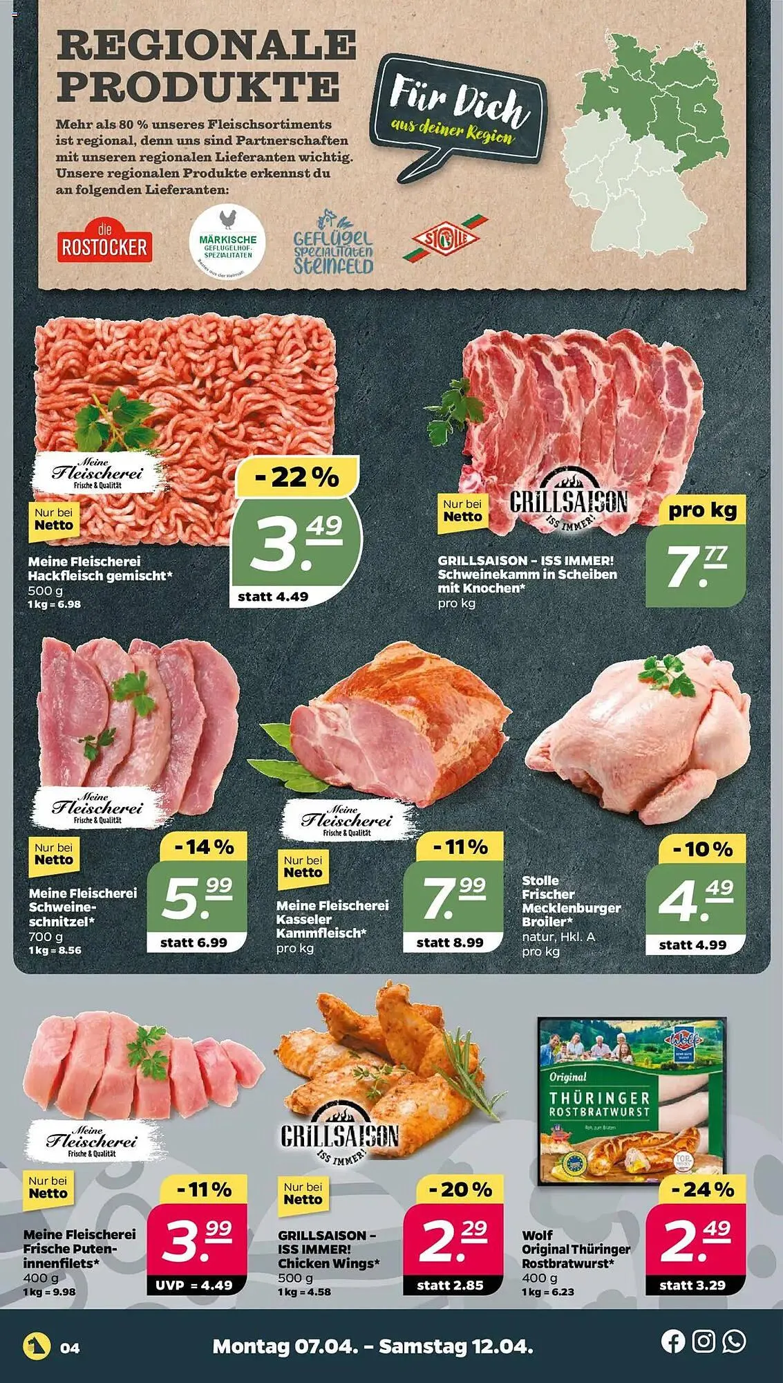 NETTO Prospekt von 7. April bis 12. April 2025 - Prospekt seite 4