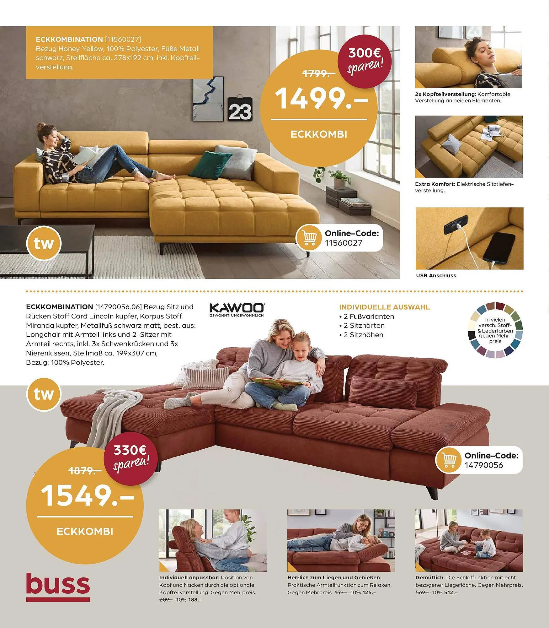 Möbel Buss Prospekt von 20. März bis 31. März 2025 - Prospekt seite 4