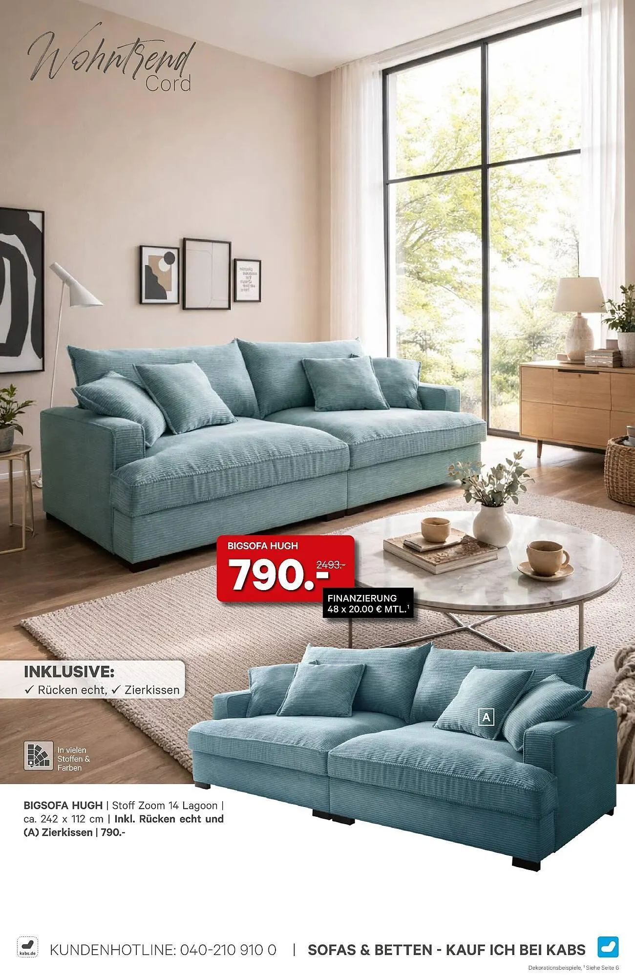 Kabs Polsterwelt Prospekt von 27. Februar bis 25. März 2026 - Prospekt seite 42