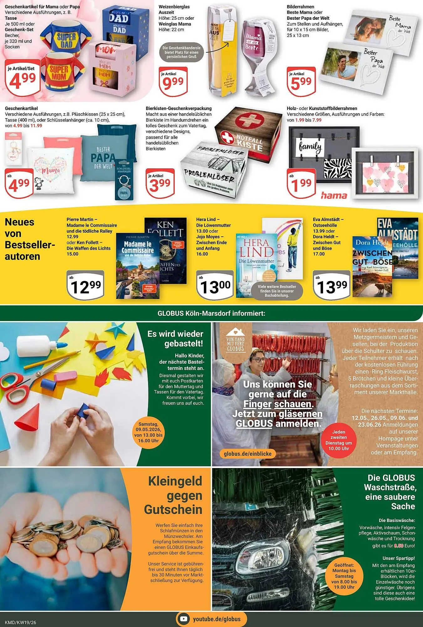 Globus Prospekt von 4. Mai bis 9. Mai 2026 - Prospekt seite 22