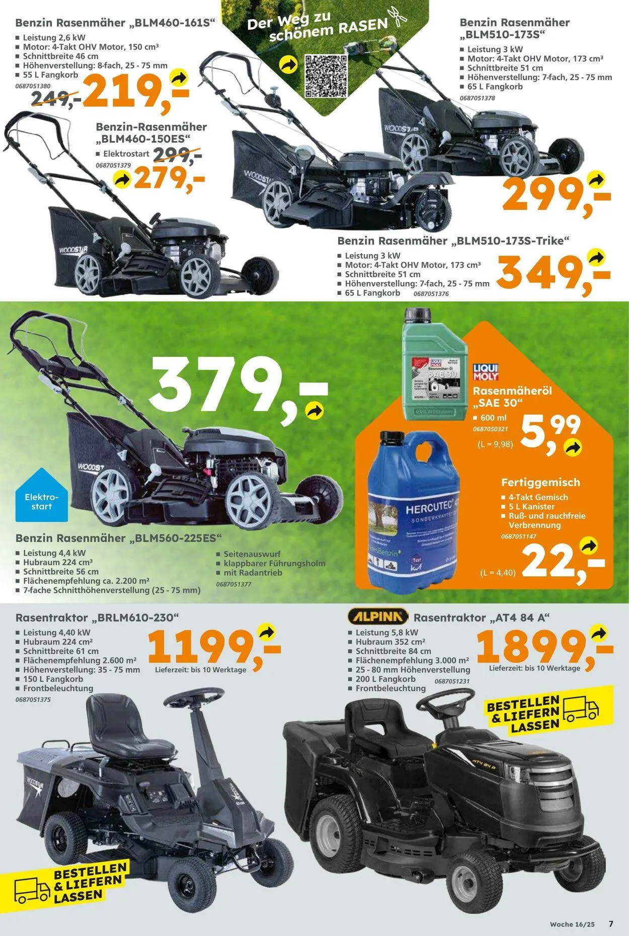 Globus Baumarkt Aktueller Prospekt von 13. April bis 19. April 2025 - Prospekt seite 7