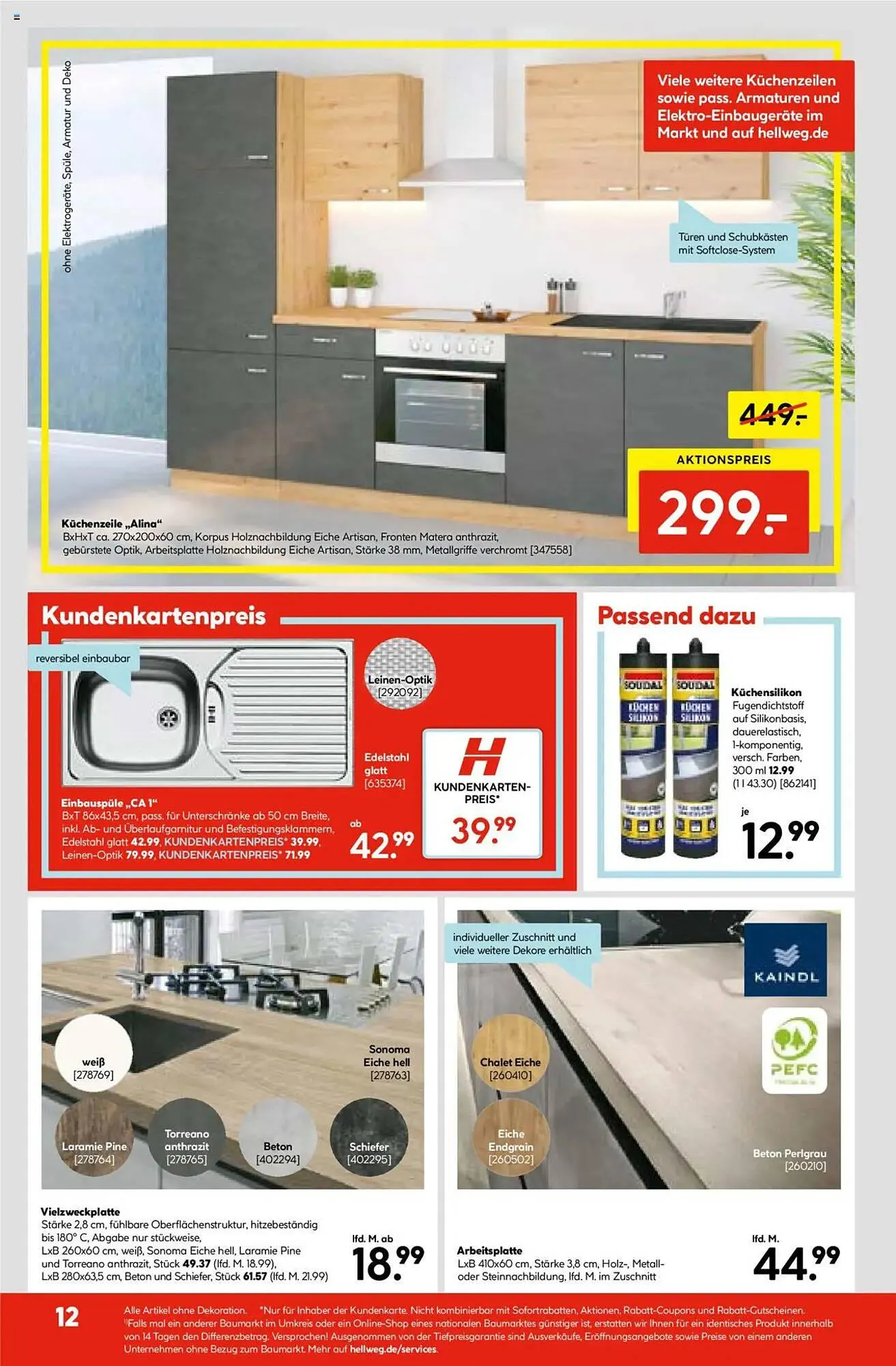 Hellweg Prospekt von 4. August bis 9. August 2025 - Prospekt seite 12