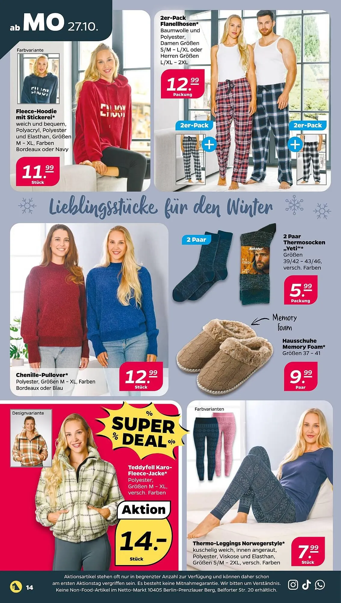 NETTO Prospekt von 27. Oktober bis 1. November 2025 - Prospekt seite 16