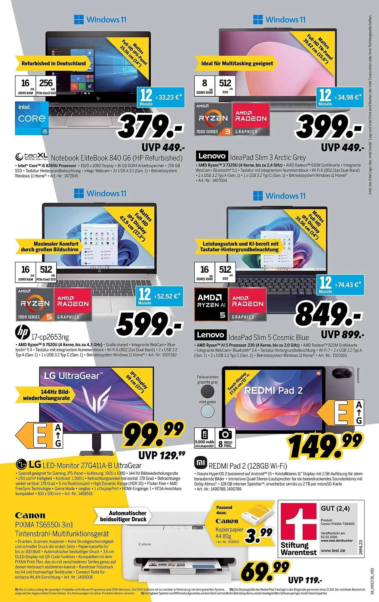 MEDIMAX Prospekt von 18. April bis 24. April 2026 - Prospekt seite 9