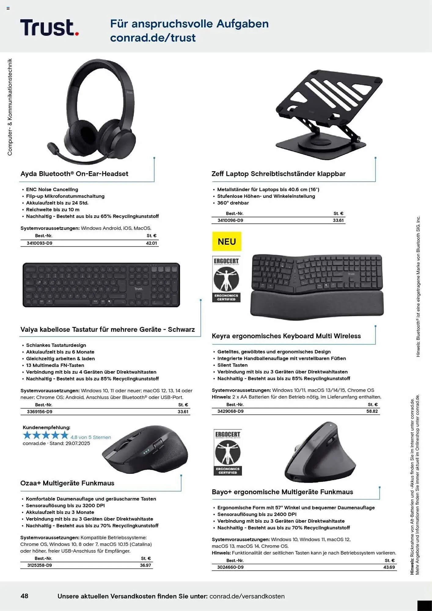 Conrad Prospekt von 25. August bis 12. Oktober 2025 - Prospekt seite 50