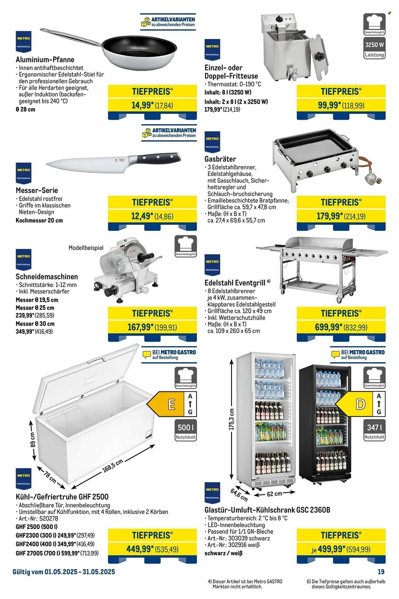 METRO Prospekt von 1. Mai bis 31. Mai 2025 - Prospekt seite 19
