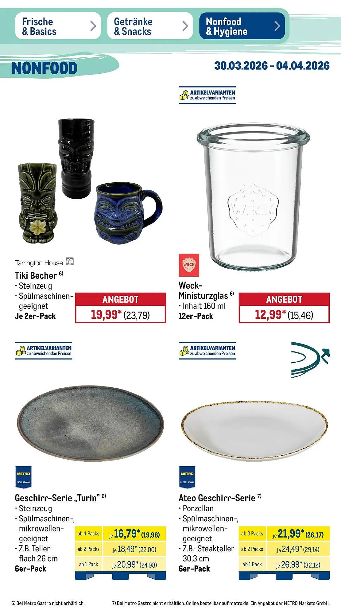 METRO Prospekt von 29. März bis 4. April 2026 - Prospekt seite 43