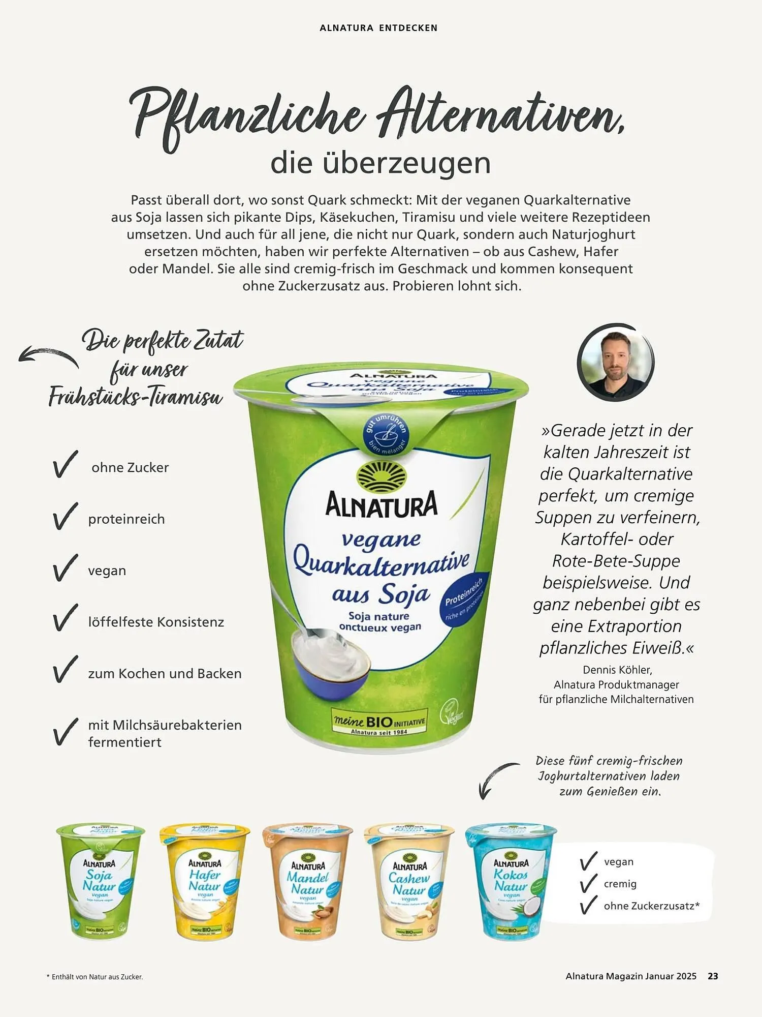 Alnatura Prospekt von 8. Januar bis 1. Februar 2025 - Prospekt seite 23
