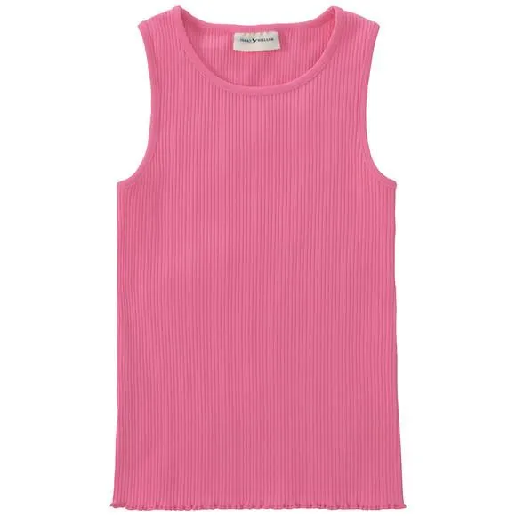 Mädchen Top mit Rippstruktur