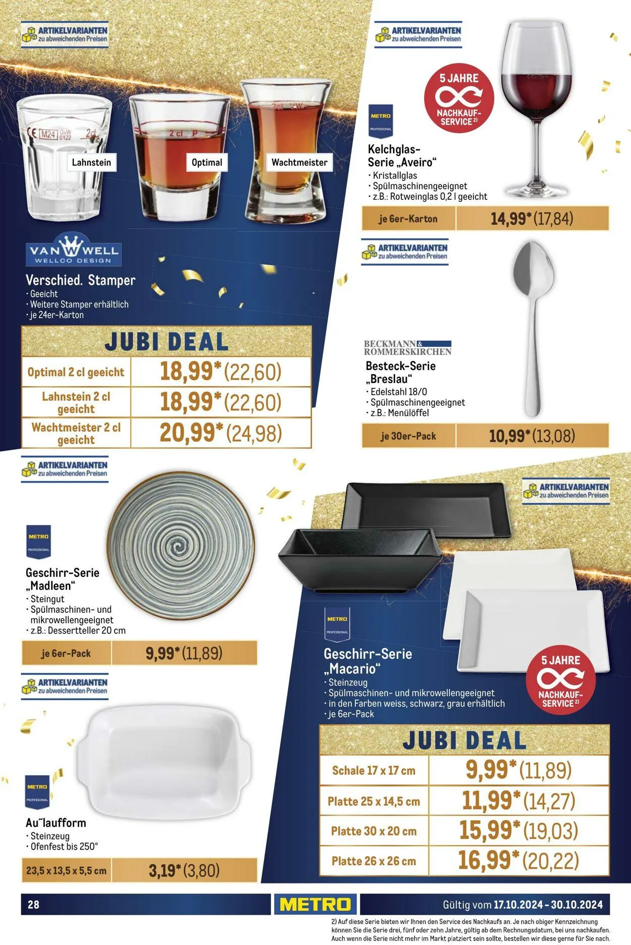 Metro Aktueller Prospekt von 7. August bis 21. August 2025 - Prospekt seite 30