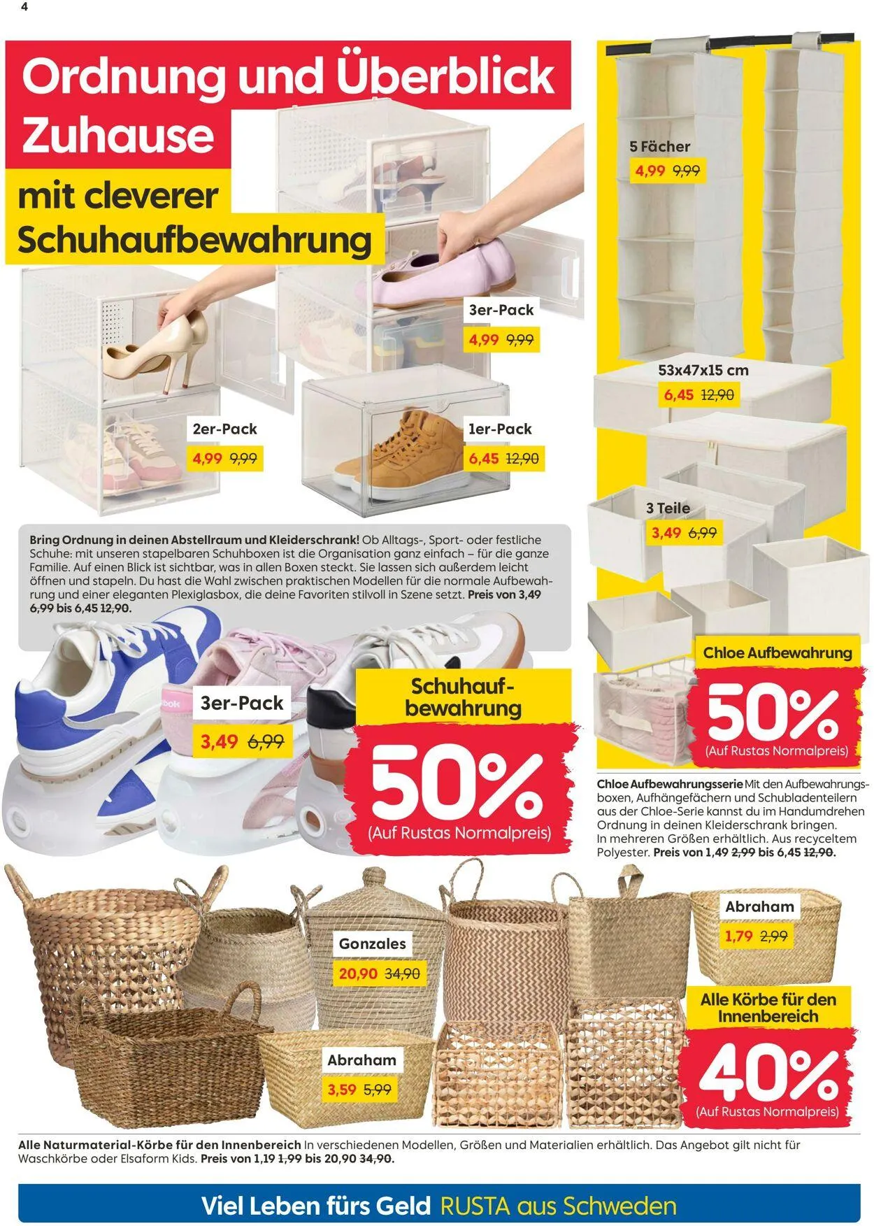 Rusta von 6. Oktober bis 20. Oktober 2025 - Prospekt seite 4