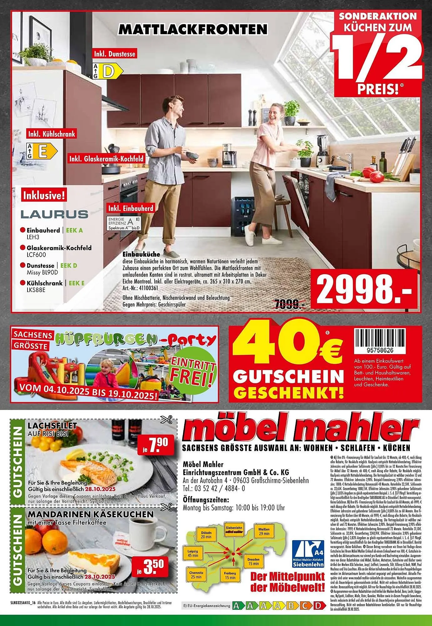Möbel Mahler Katalog von 1. Oktober bis 28. Oktober 2025 - Prospekt seite 16