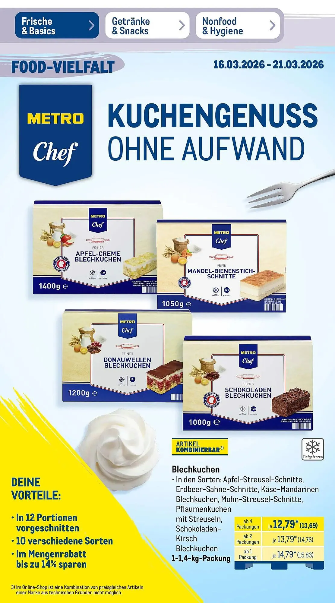 METRO Prospekt von 15. März bis 21. März 2026 - Prospekt seite 26