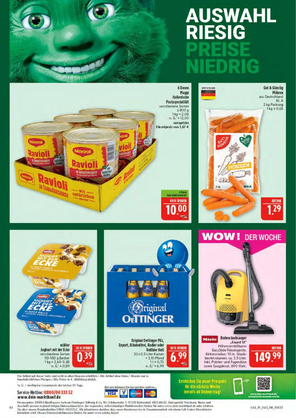 Marktkauf - Nürnberg-Thon Aktueller Prospekt von 14. Juli bis 19. Juli 2025 - Prospekt seite 44