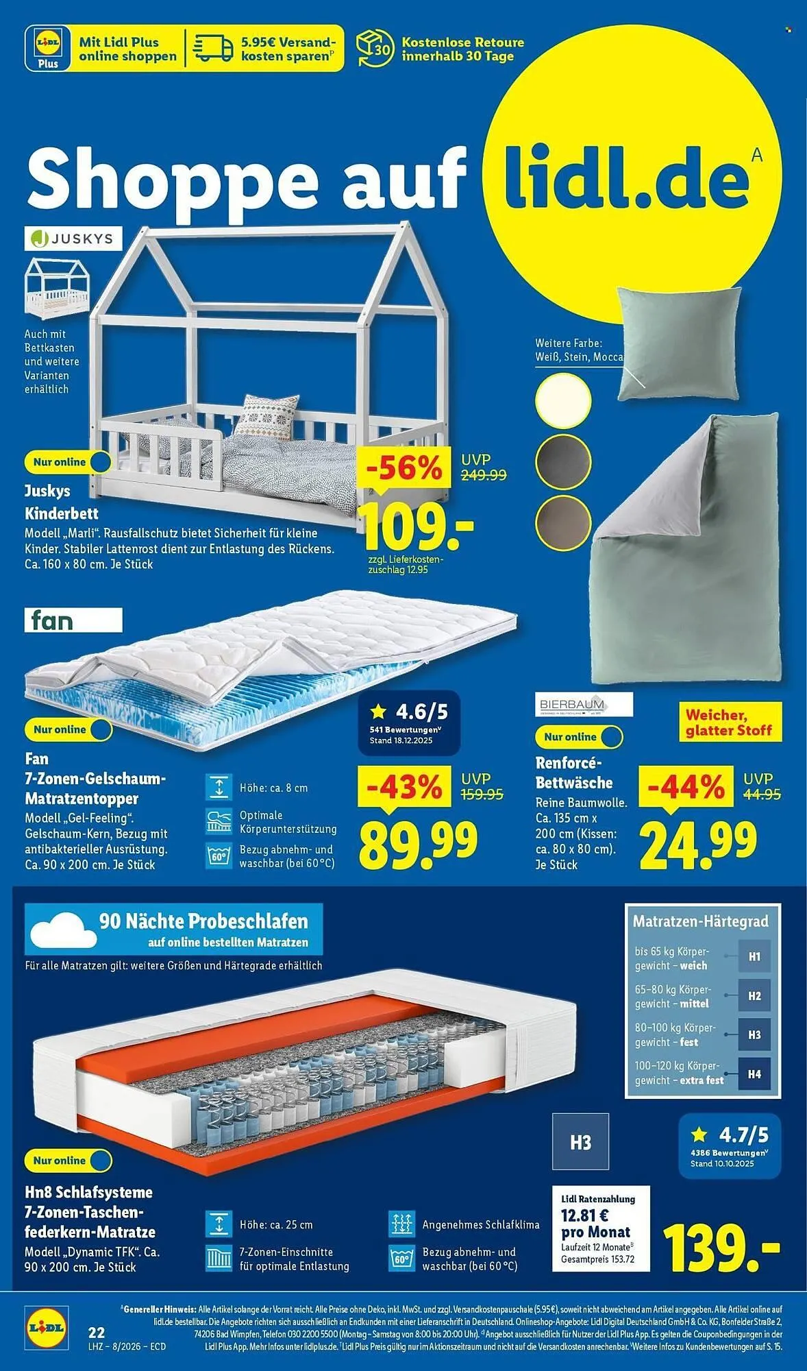 Lidl Prospekt von 16. Februar bis 21. Februar 2026 - Prospekt seite 18