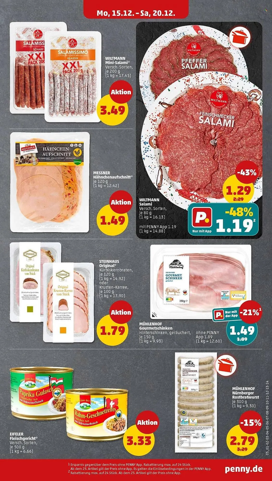 PENNY Prospekt von 15. Dezember bis 20. Dezember 2025 - Prospekt seite 7