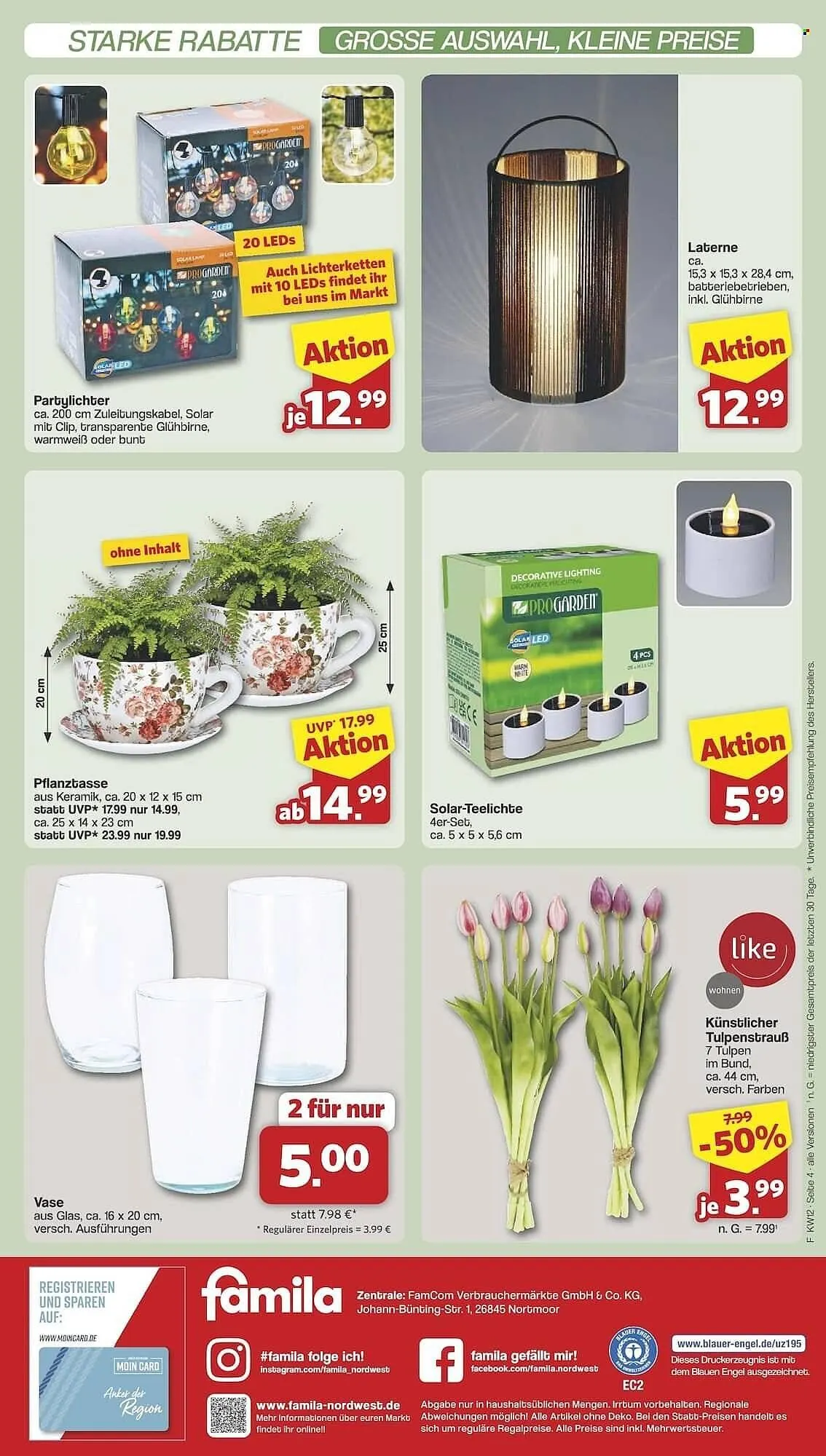 Famila Nord Ost Prospekt von 16. März bis 21. März 2026 - Prospekt seite 4