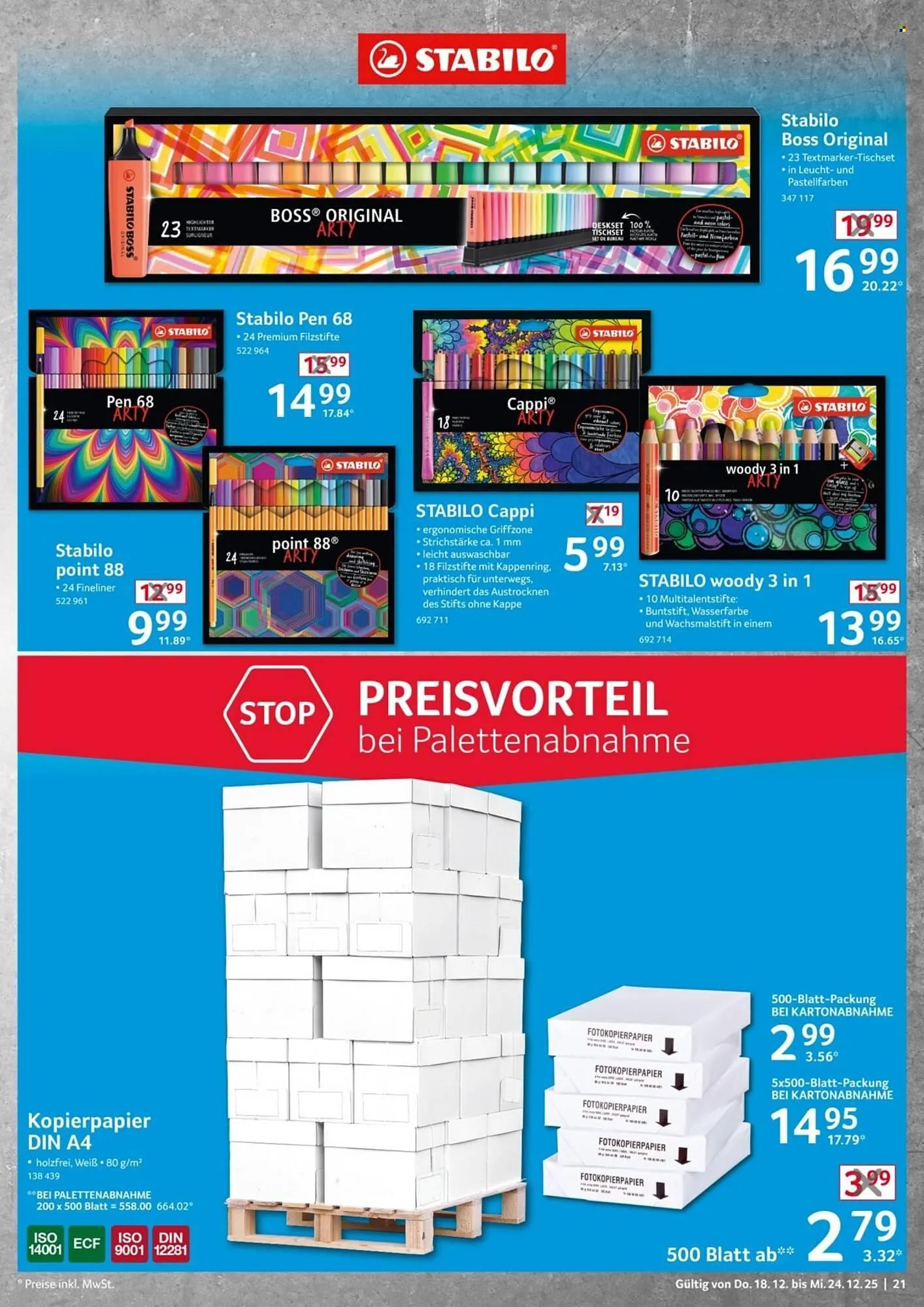 Selgros Prospekt von 18. Dezember bis 24. Dezember 2025 - Prospekt seite 21