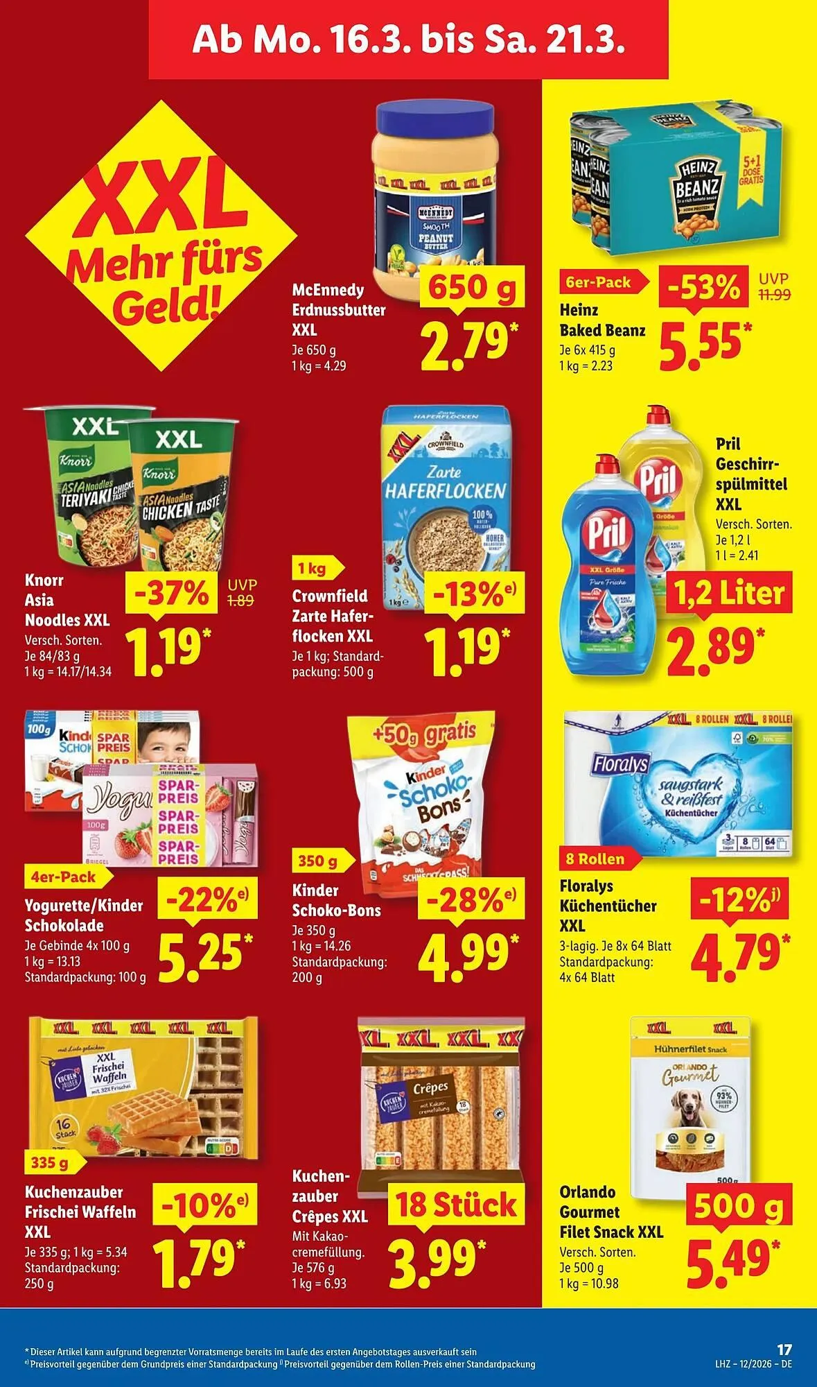 Lidl Prospekt von 16. März bis 22. März 2026 - Prospekt seite 31