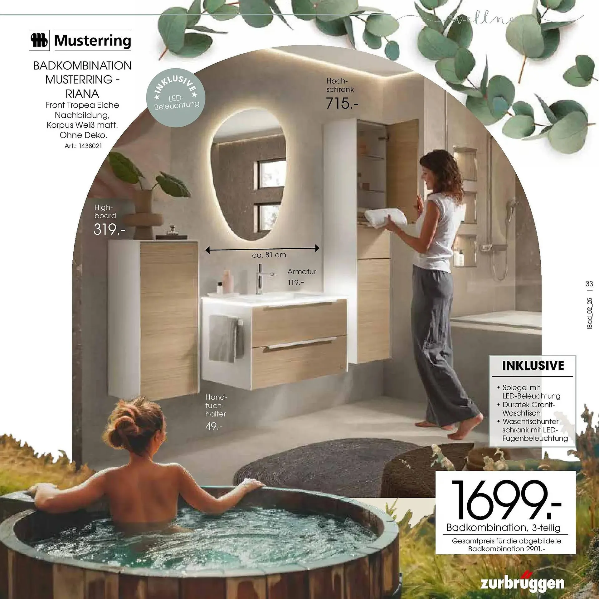 Zurbrüggen Prospekt von 9. Juni bis 31. Dezember 2025 - Prospekt seite 33