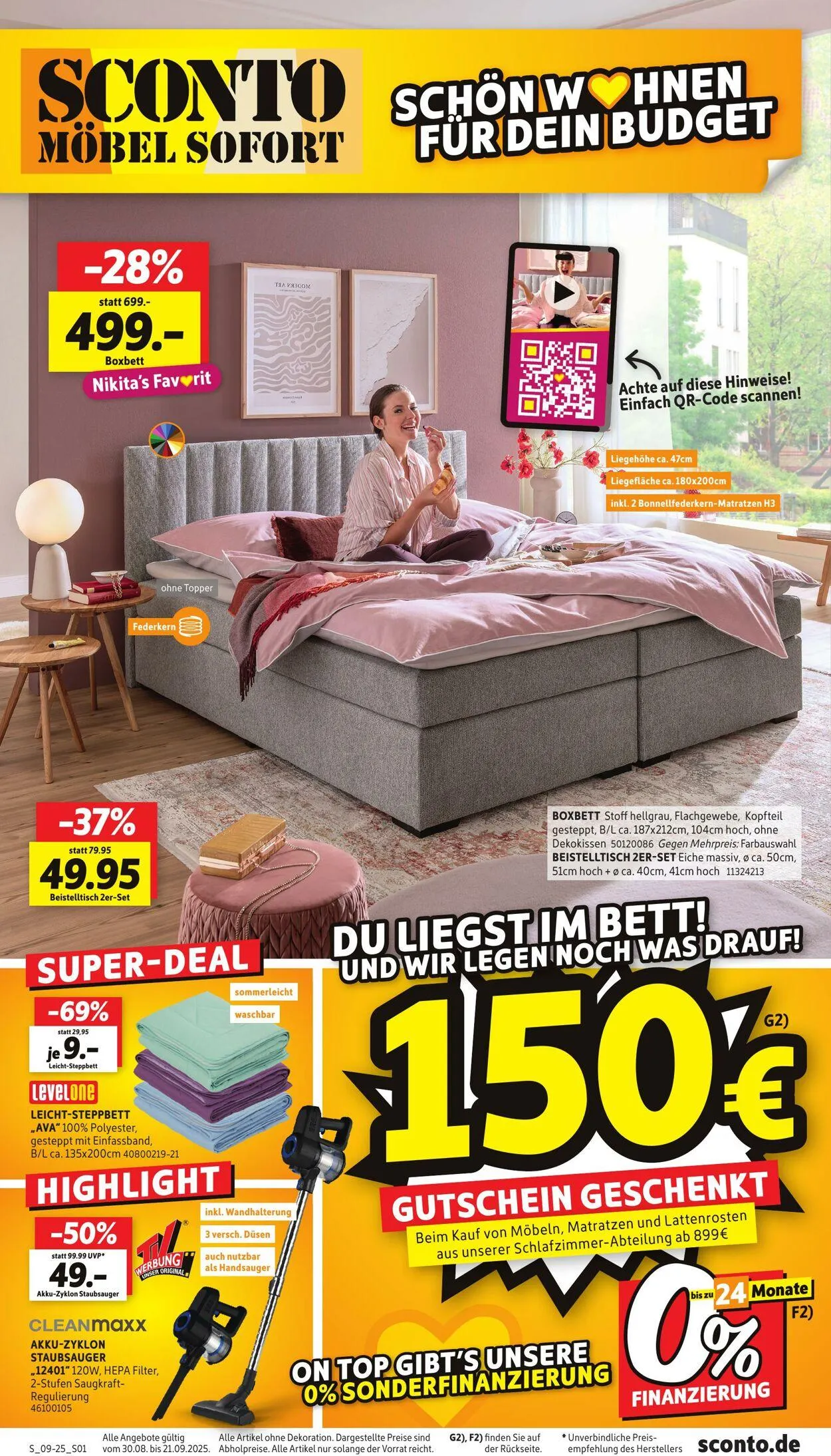 Sconto von 1. September bis 15. September 2025 - Prospekt seite 1