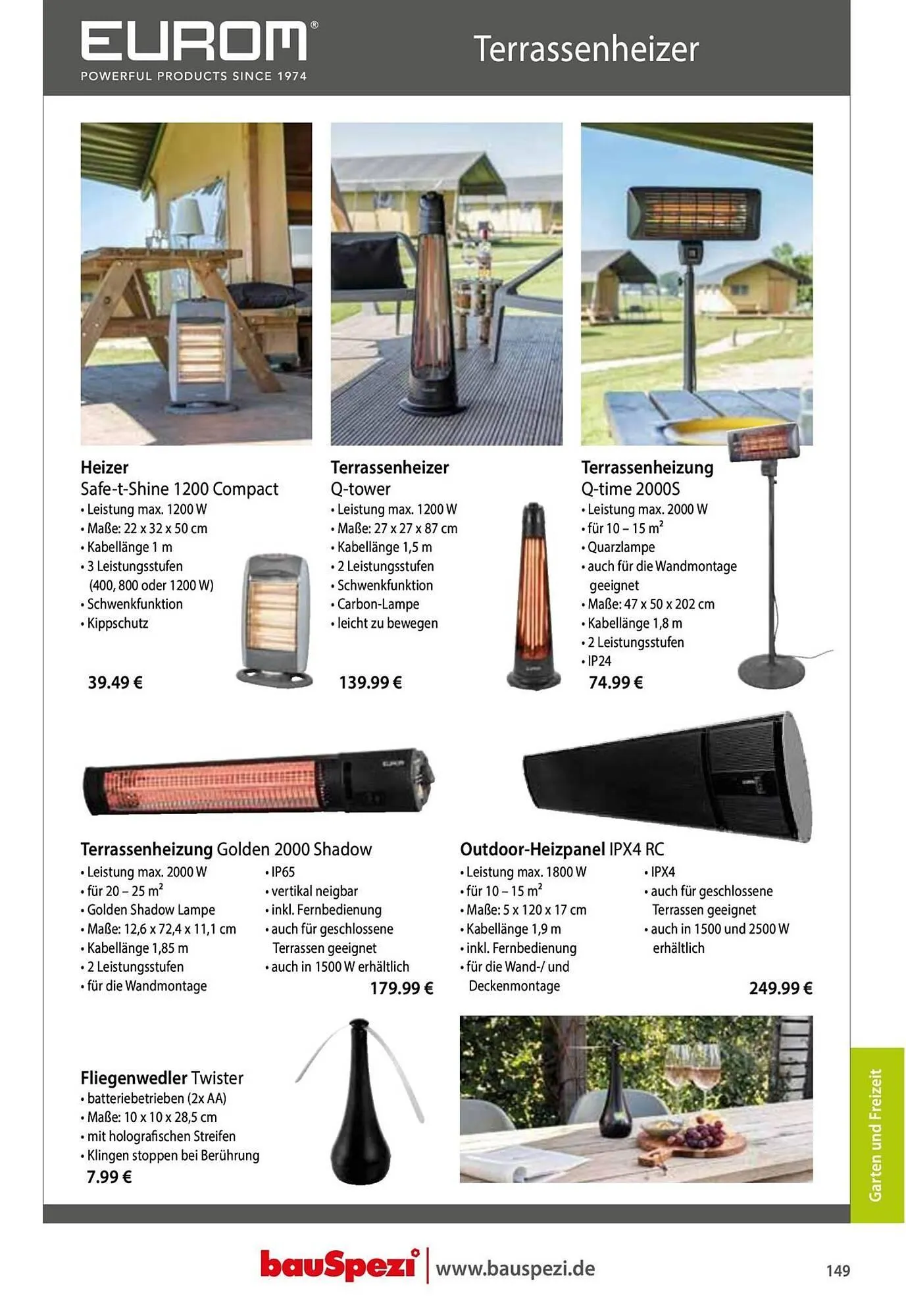 BauSpezi Prospekt von 15. April bis 31. Dezember 2026 - Prospekt seite 151