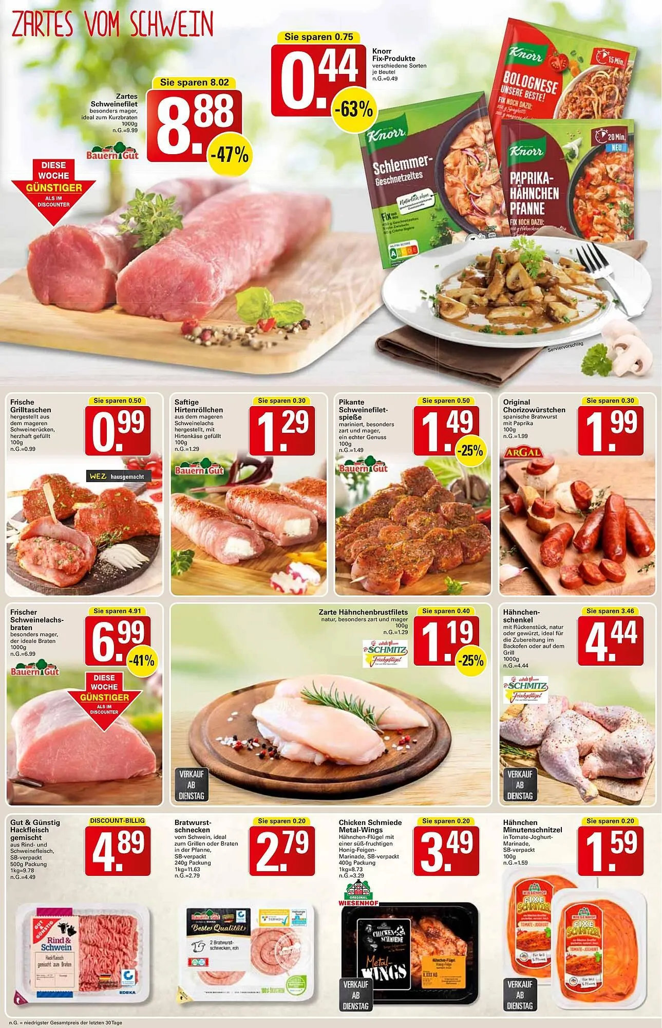 WEZ Prospekt von 4. August bis 9. August 2025 - Prospekt seite 4