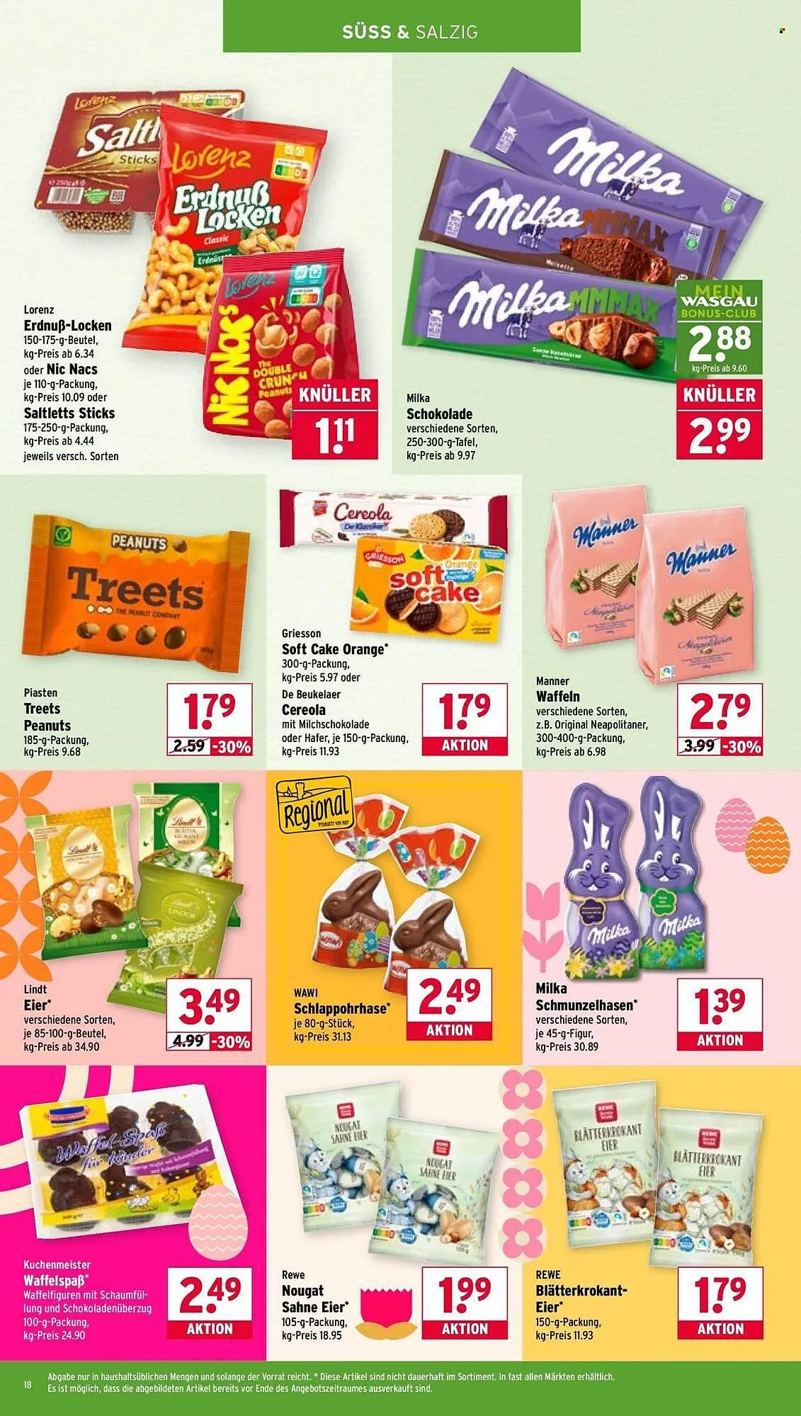 Wasgau Prospekt von 16. März bis 21. März 2026 - Prospekt seite 18