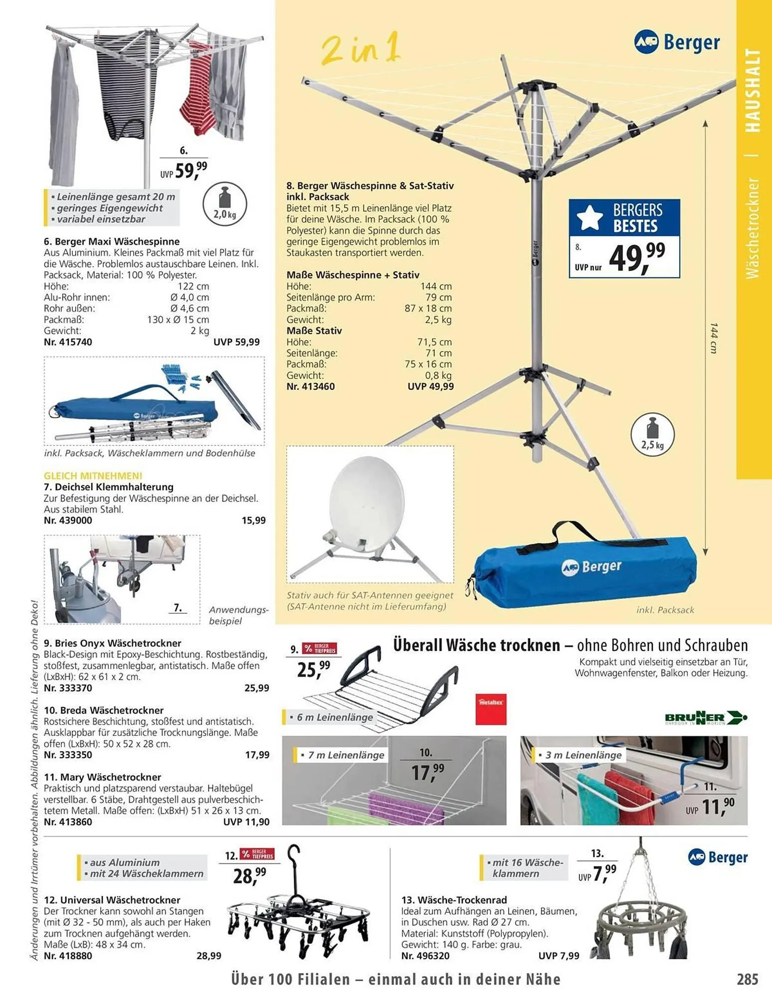 Fritz Berger Prospekt von 27. Mai bis 31. Dezember 2025 - Prospekt seite 285
