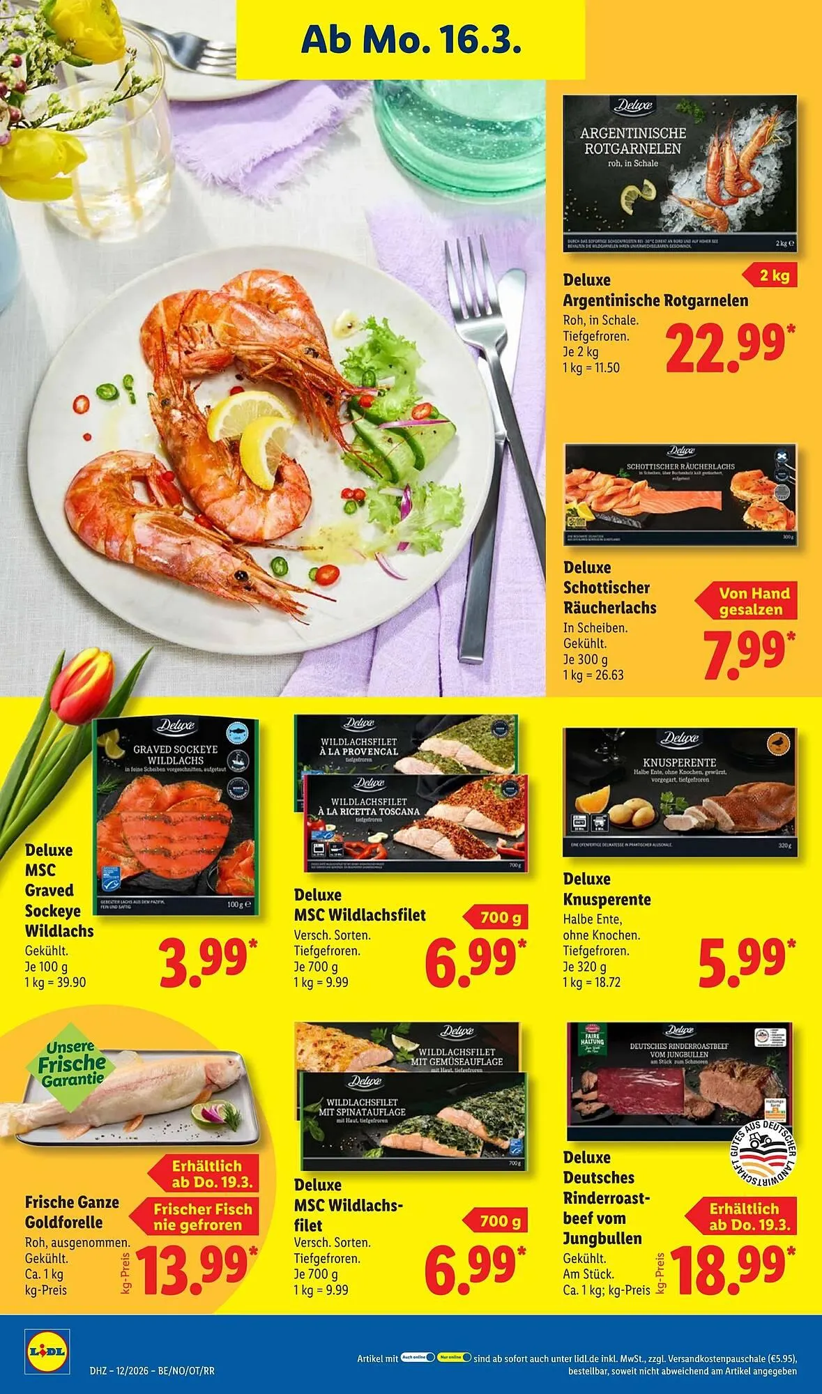 Lidl Prospekt von 16. März bis 22. März 2026 - Prospekt seite 14