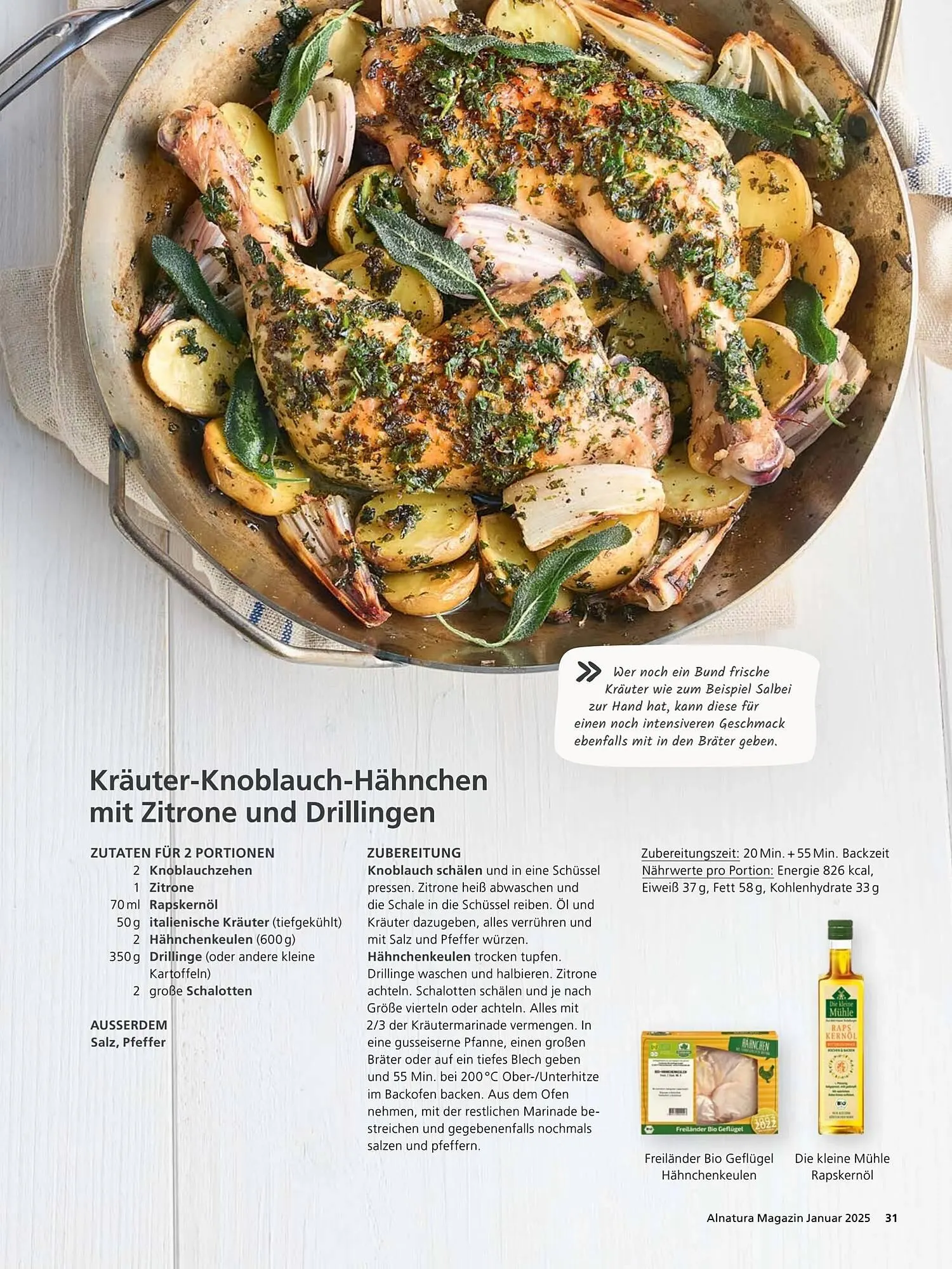 Alnatura Prospekt von 8. Januar bis 1. Februar 2025 - Prospekt seite 31