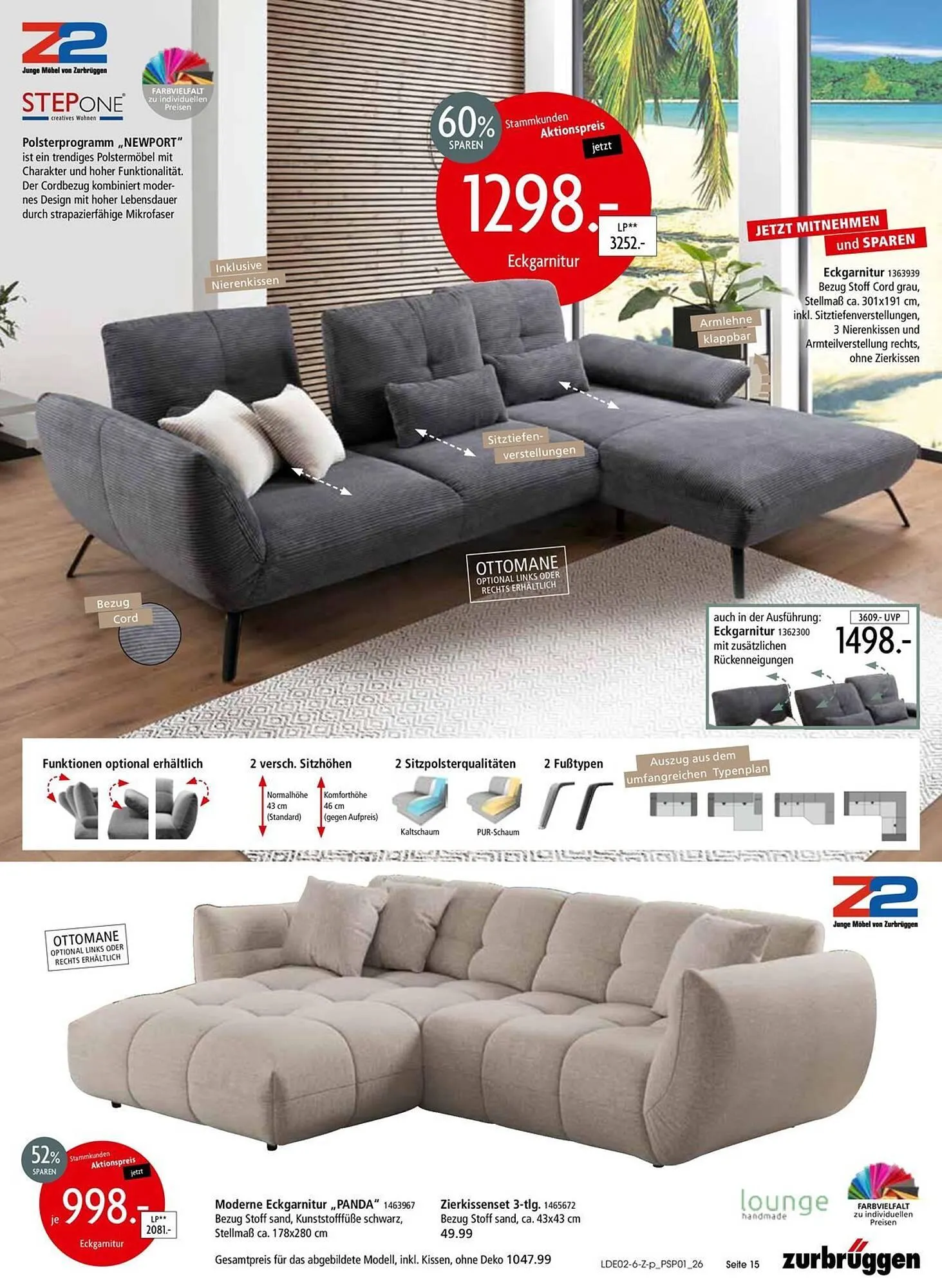 Zurbrüggen Prospekt von 28. Februar bis 28. März 2026 - Prospekt seite 15