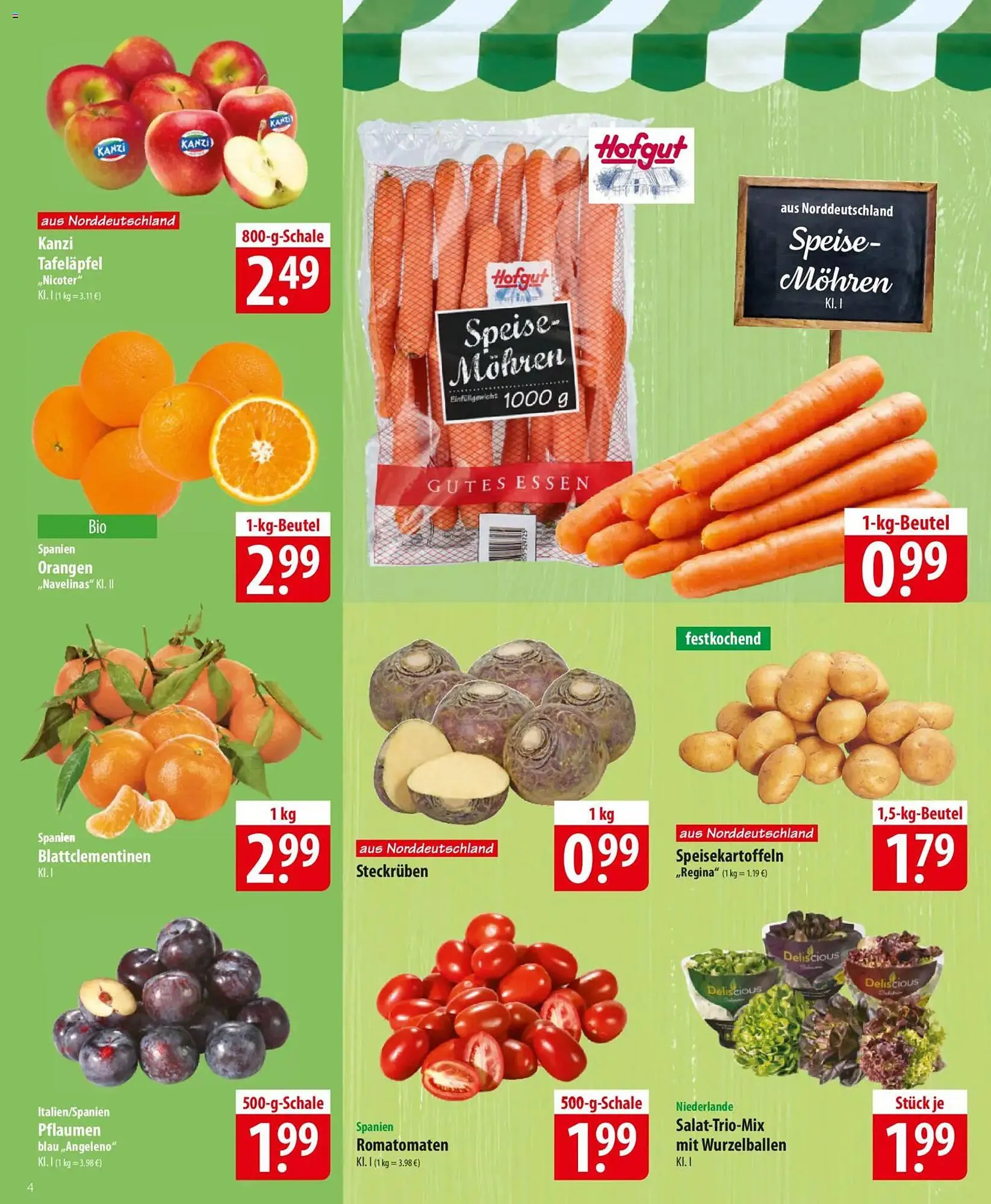 Famila Nord Ost Prospekt von 15. Dezember bis 20. Dezember 2025 - Prospekt seite 4