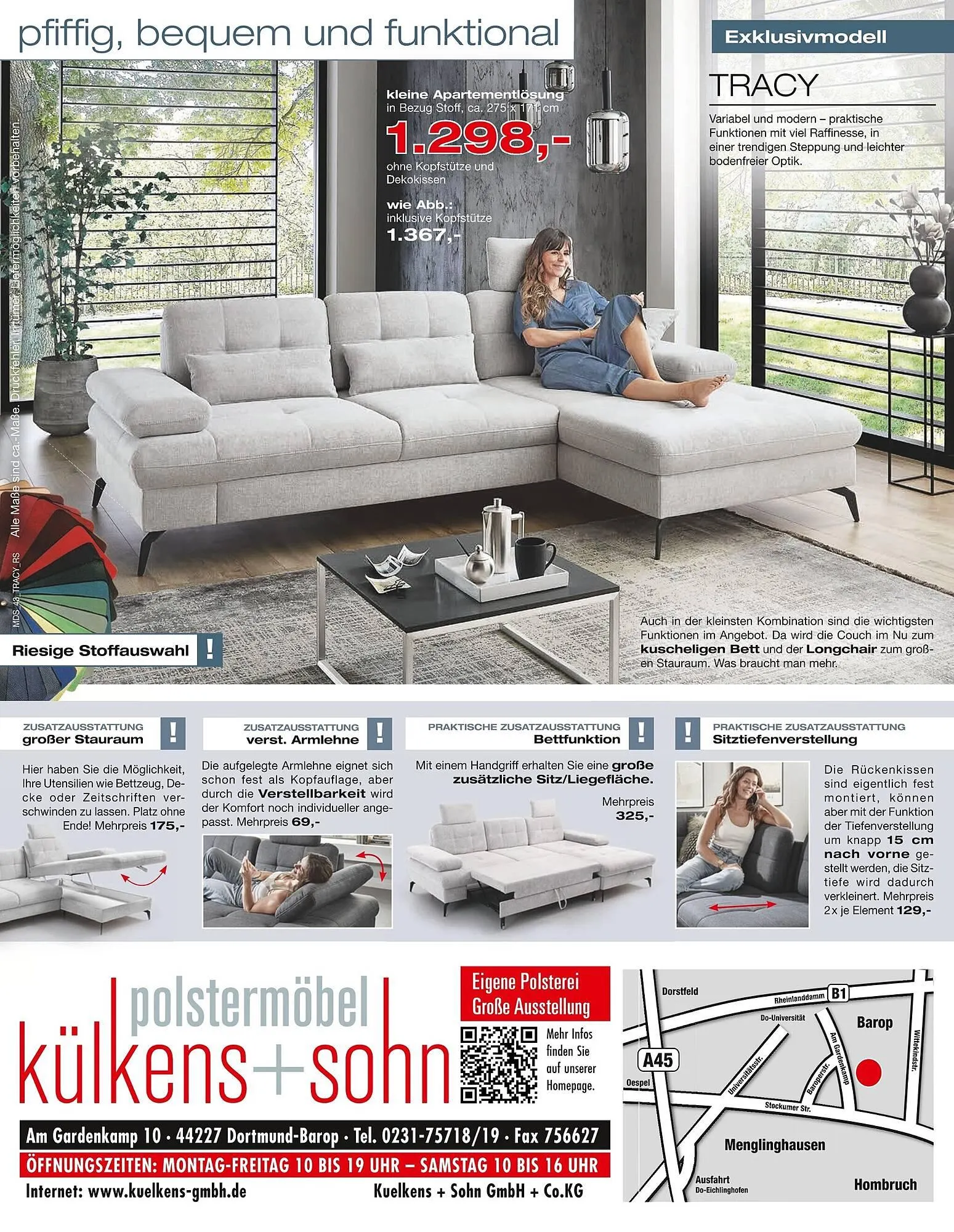 külkens+sohn Polstermöbel Prospekt von 1. Januar bis 15. März 2025 - Prospekt seite 16