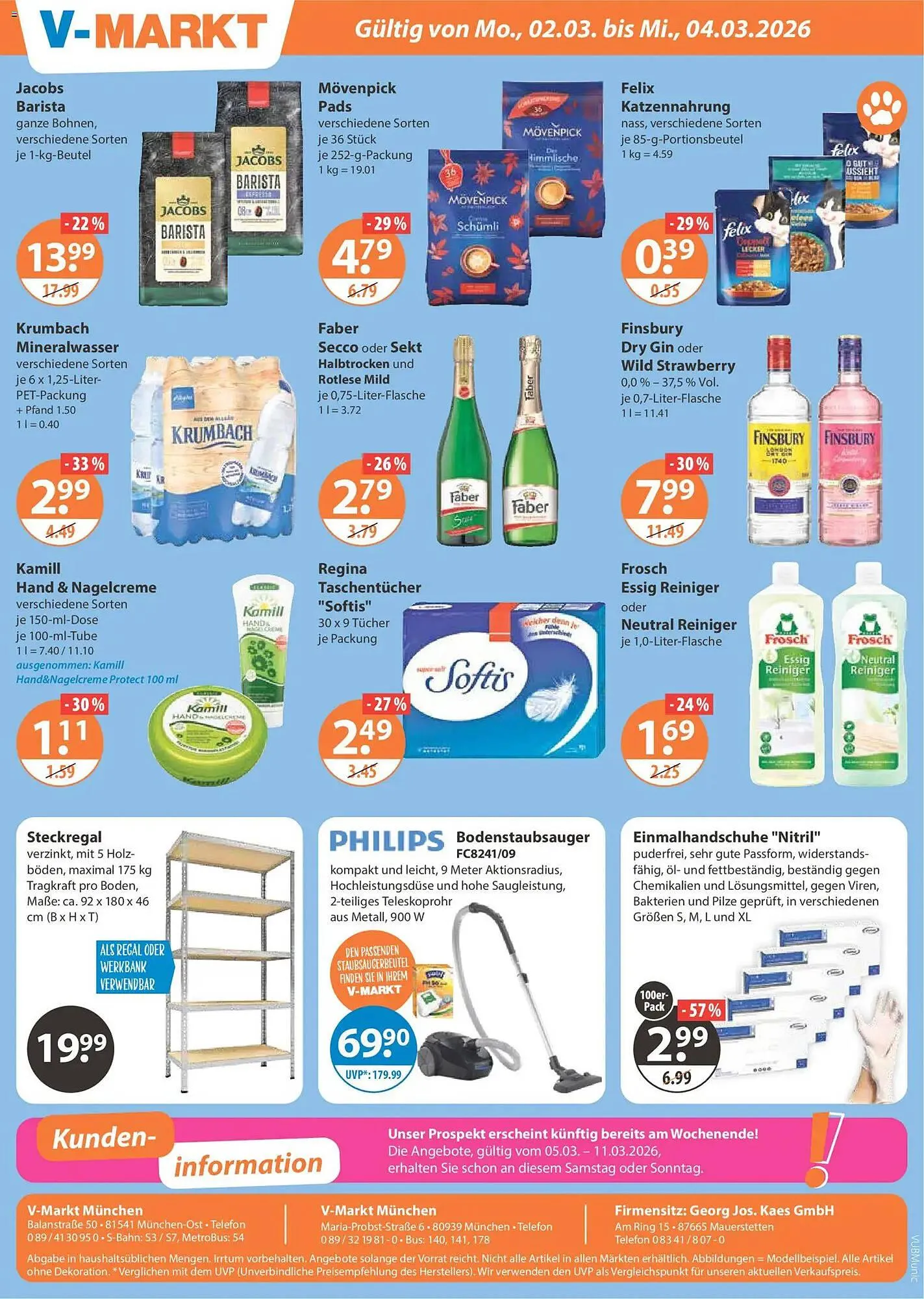 V Markt Prospekt von 26. Februar bis 4. März 2026 - Prospekt seite 24