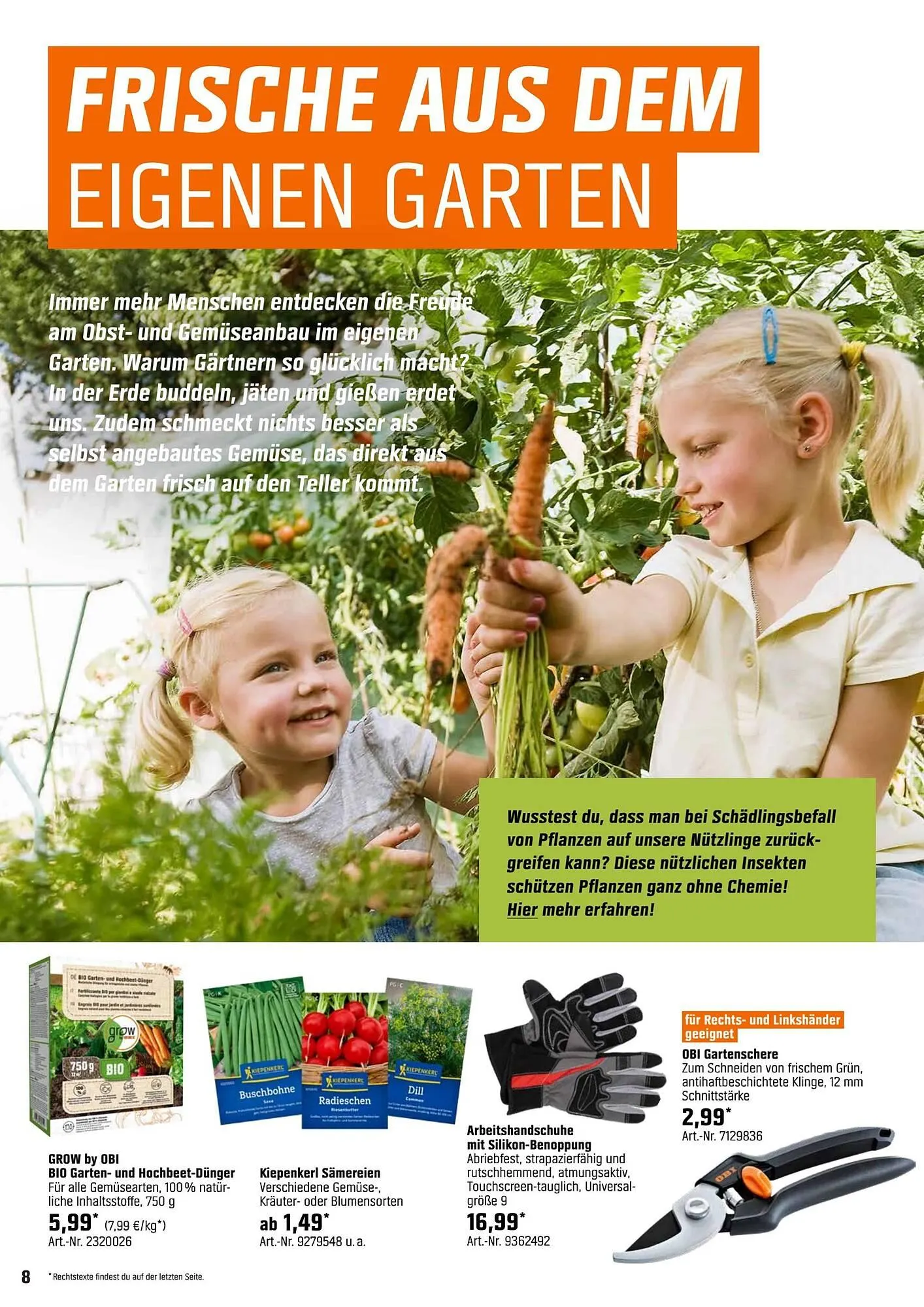 OBI Prospekt von 5. Mai bis 26. Mai 2025 - Prospekt seite 8