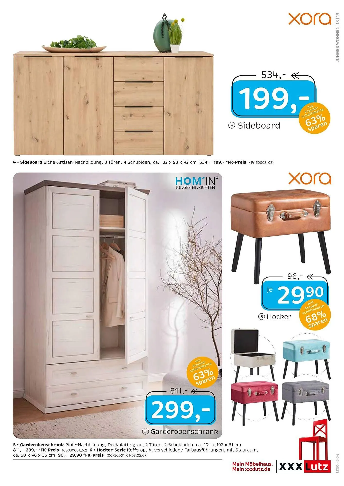 XXXLutz Prospekt von 31. März bis 20. April 2025 - Prospekt seite 19