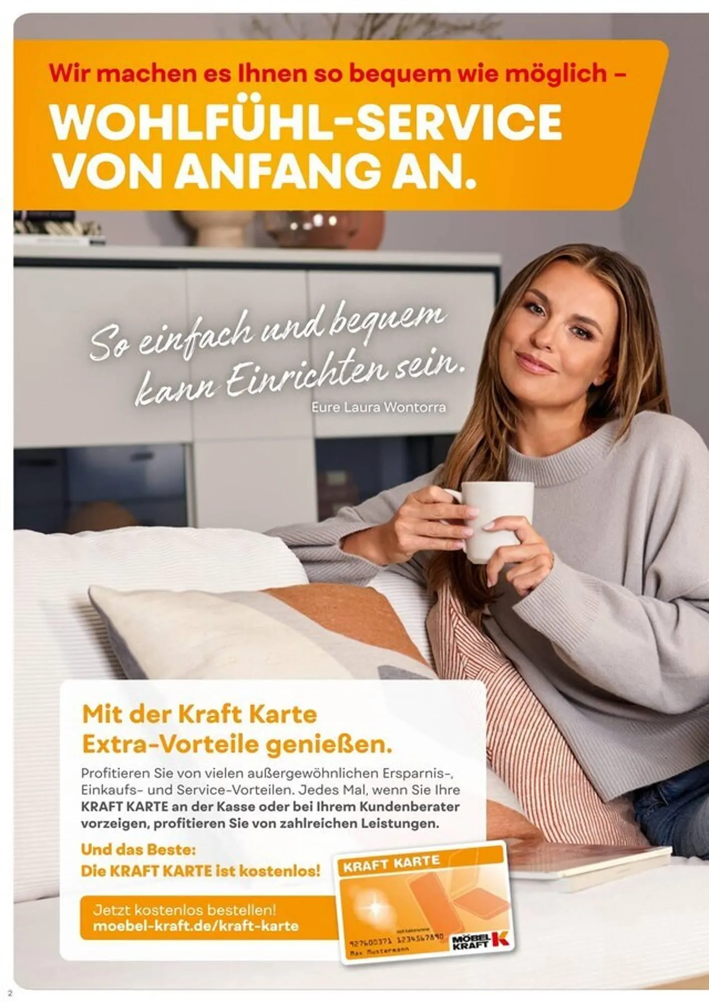 Möbel Kraft Prospekt von 5. März bis 1. April 2025 - Prospekt seite 2