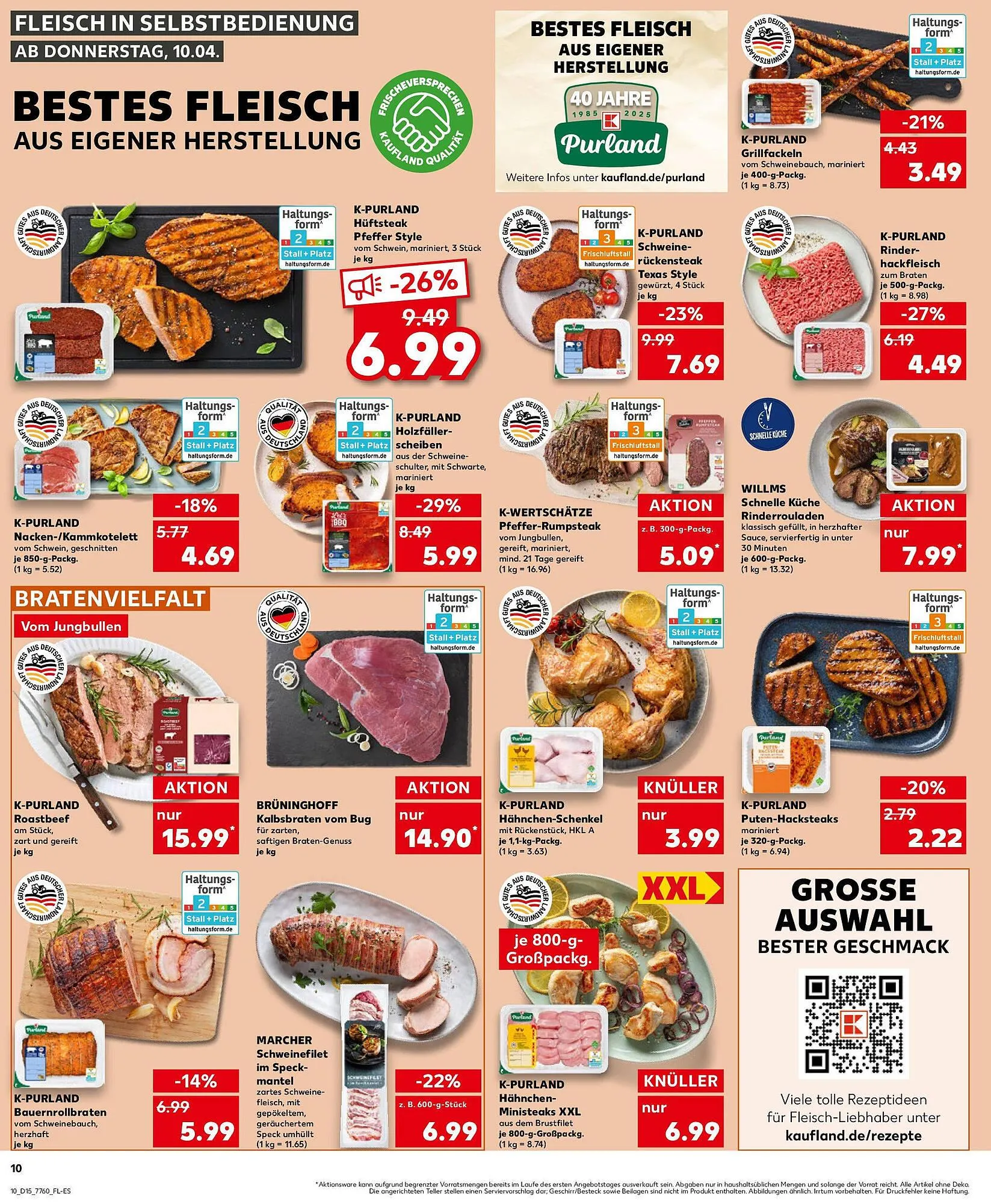 Kaufland Prospekt von 13. April bis 16. April 2025 - Prospekt seite 1