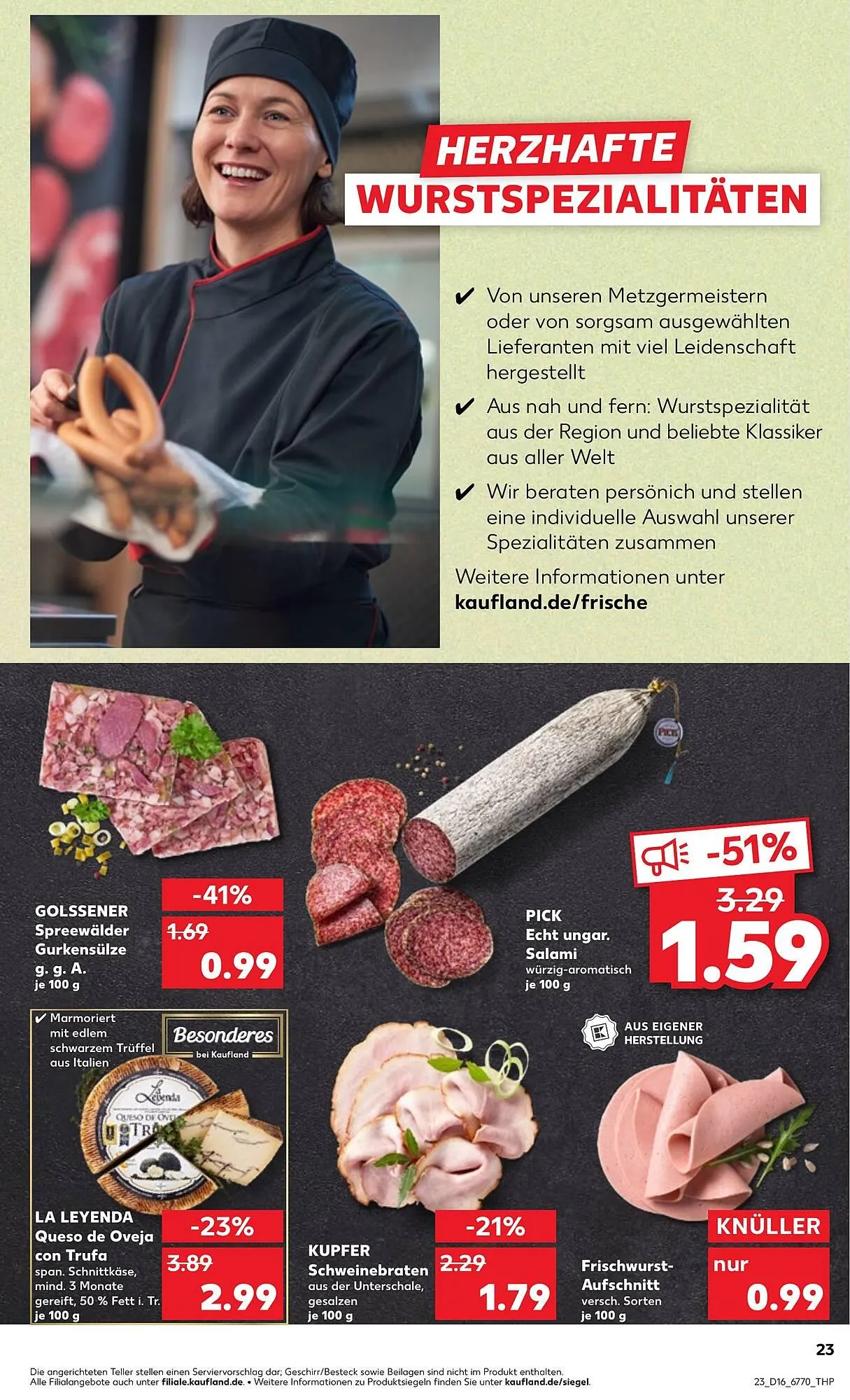 Kaufland Prospekt von 17. April bis 23. April 2025 - Prospekt seite 23