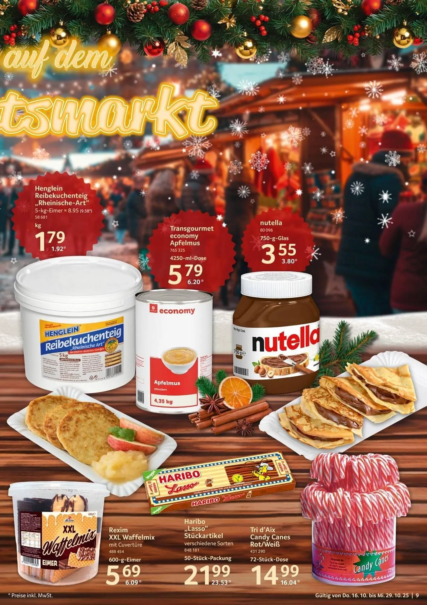 Selgros Prospekt von 16. Oktober bis 29. Oktober 2025 - Prospekt seite 9