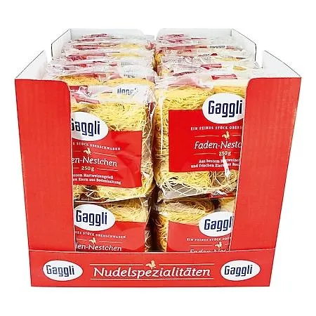 Gaggli Fadennester 250 g, 24er Pack