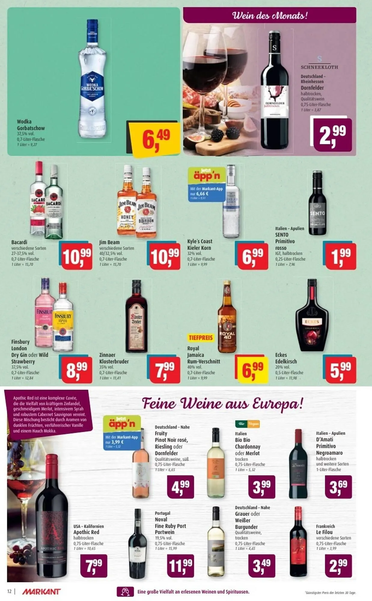 Markant Prospekt von 19. Januar bis 24. Januar 2026 - Prospekt seite 12