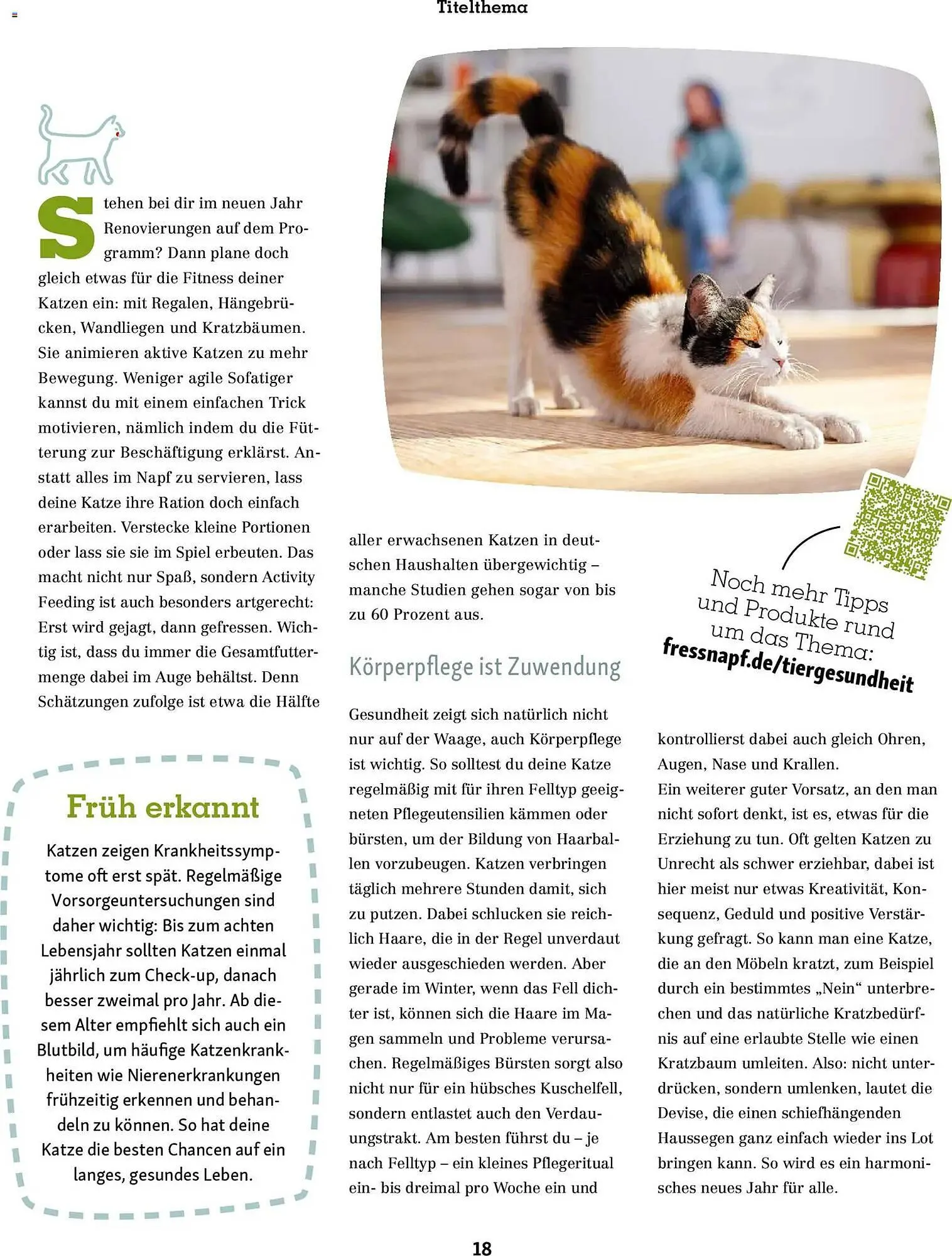 Fressnapf Magazin von 1. Januar bis 28. Februar 2026 - Prospekt seite 18