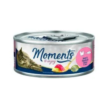 MOMENTS Adult Huhn und Thunfisch 12x70 g