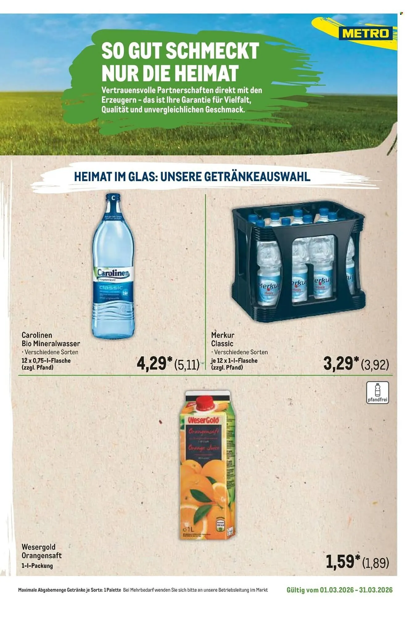 METRO Prospekt von 1. März bis 31. März 2026 - Prospekt seite 5